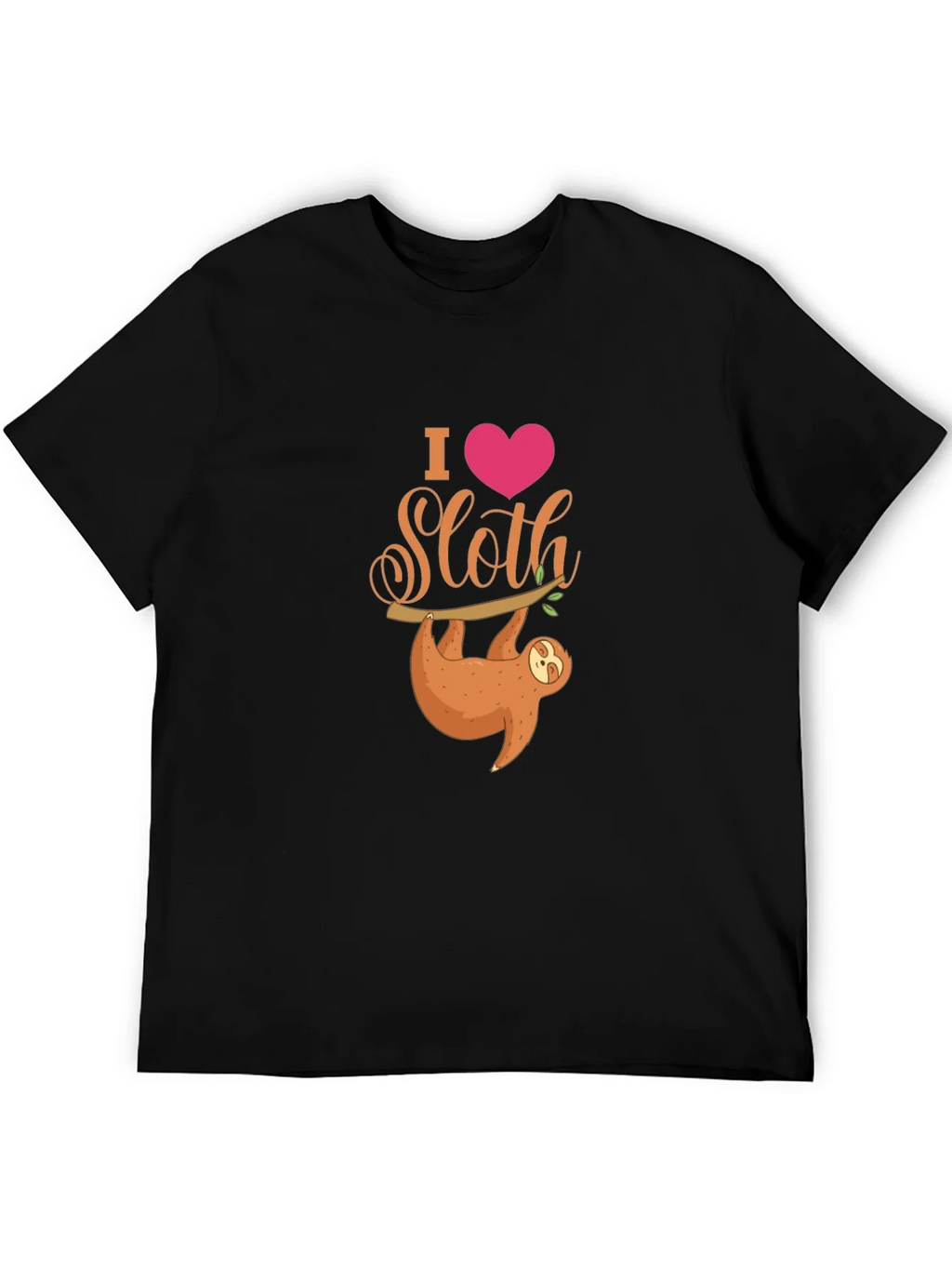 I Heart Sloth T-Shirt - Cute Cartoon product image 5