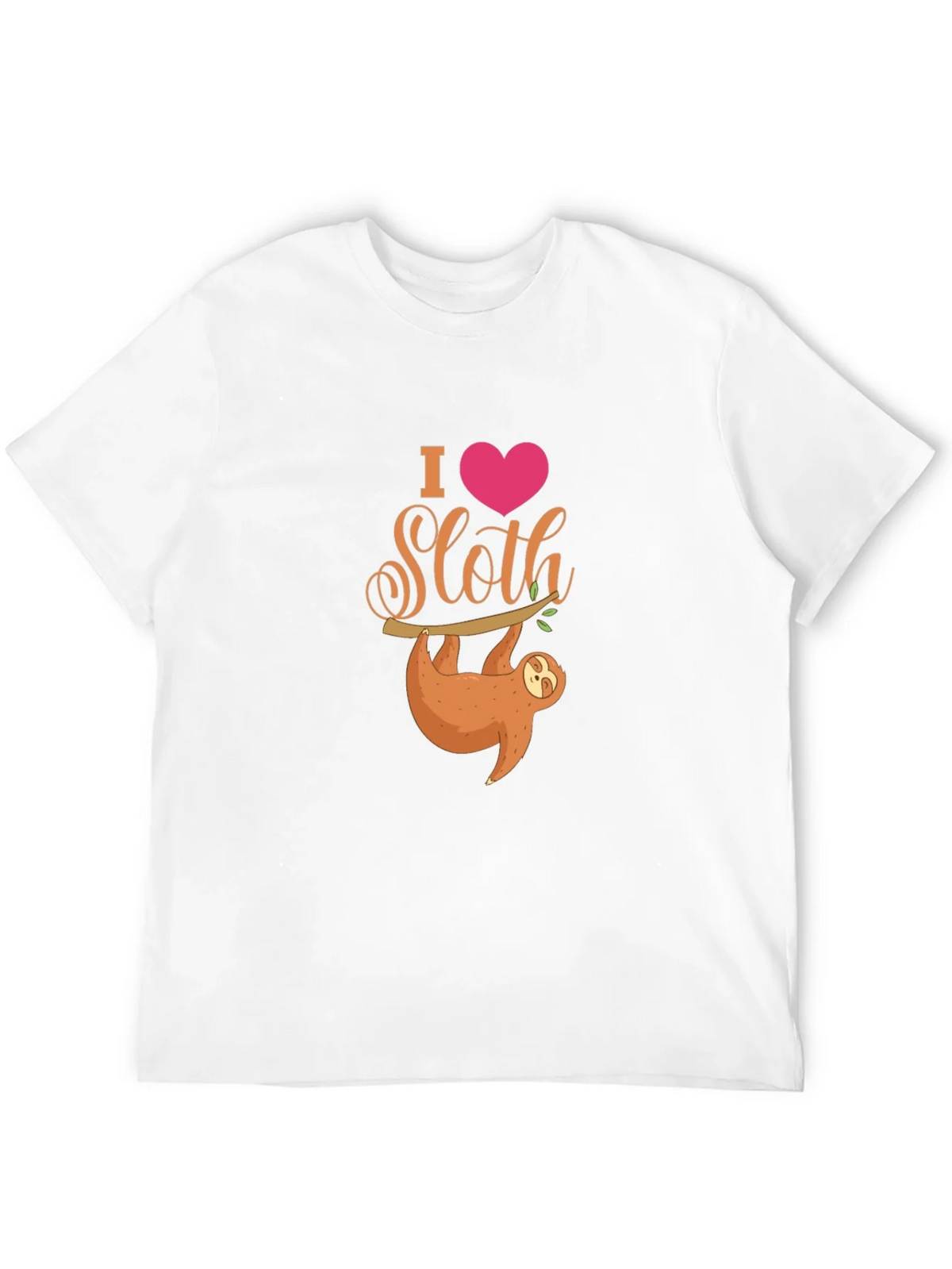 I Heart Sloth T-Shirt - Cute Cartoon product image 11
