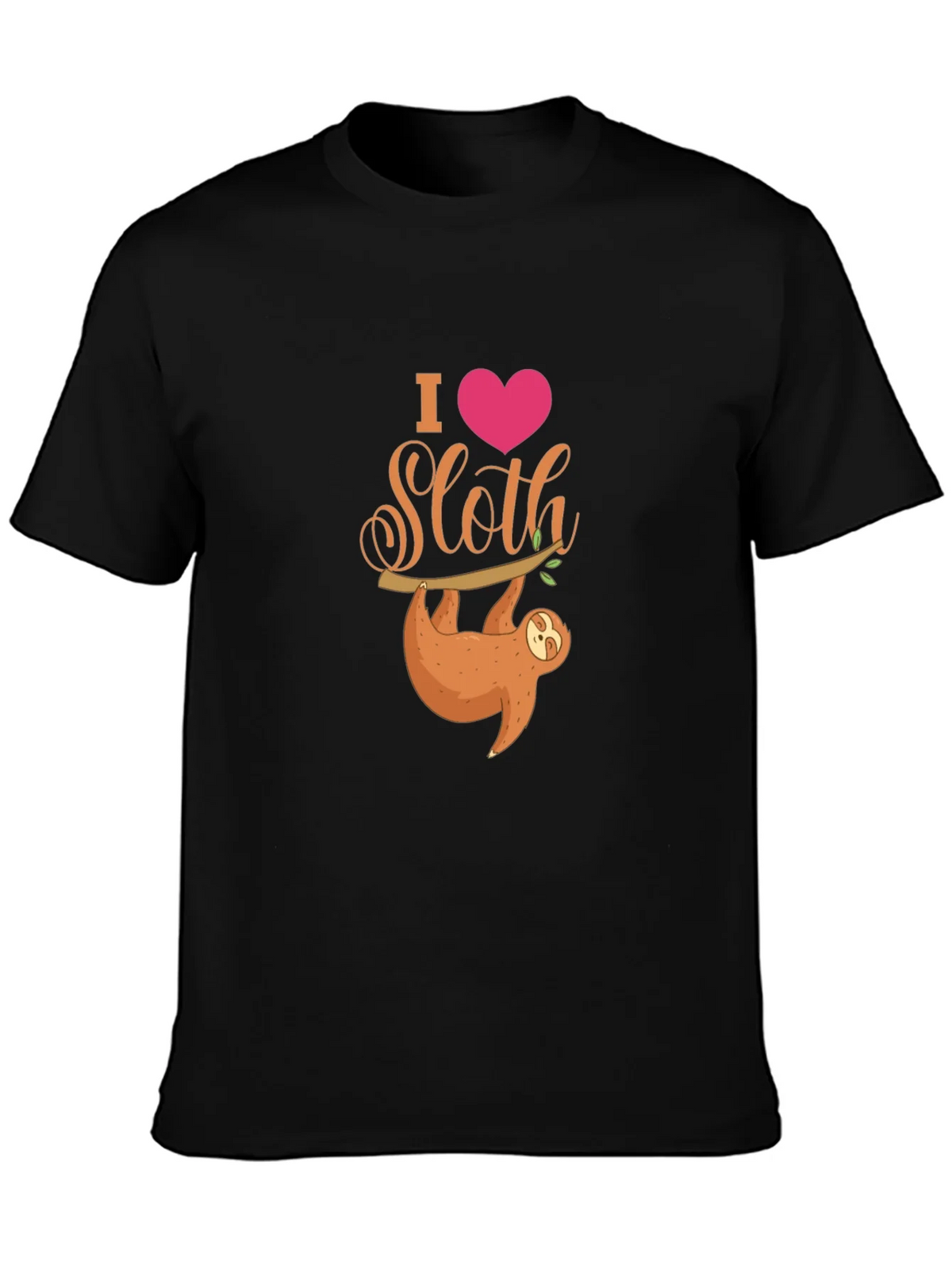 I Heart Sloth T-Shirt - Cute Cartoon product image 3