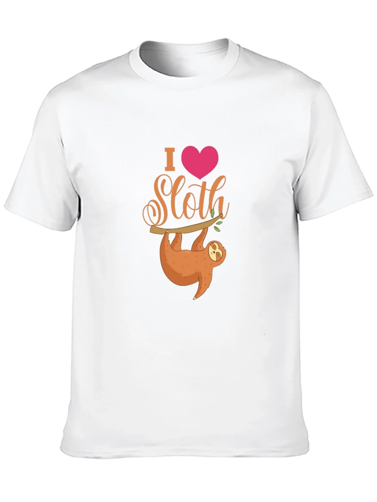 I Heart Sloth T-Shirt - Cute Cartoon product image 9