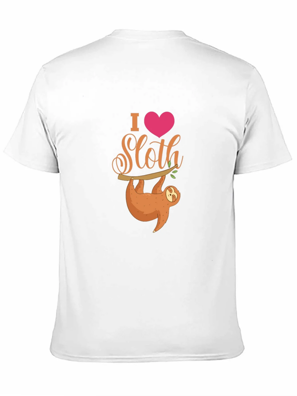 I Heart Sloth T-Shirt - Cute Cartoon product image 10