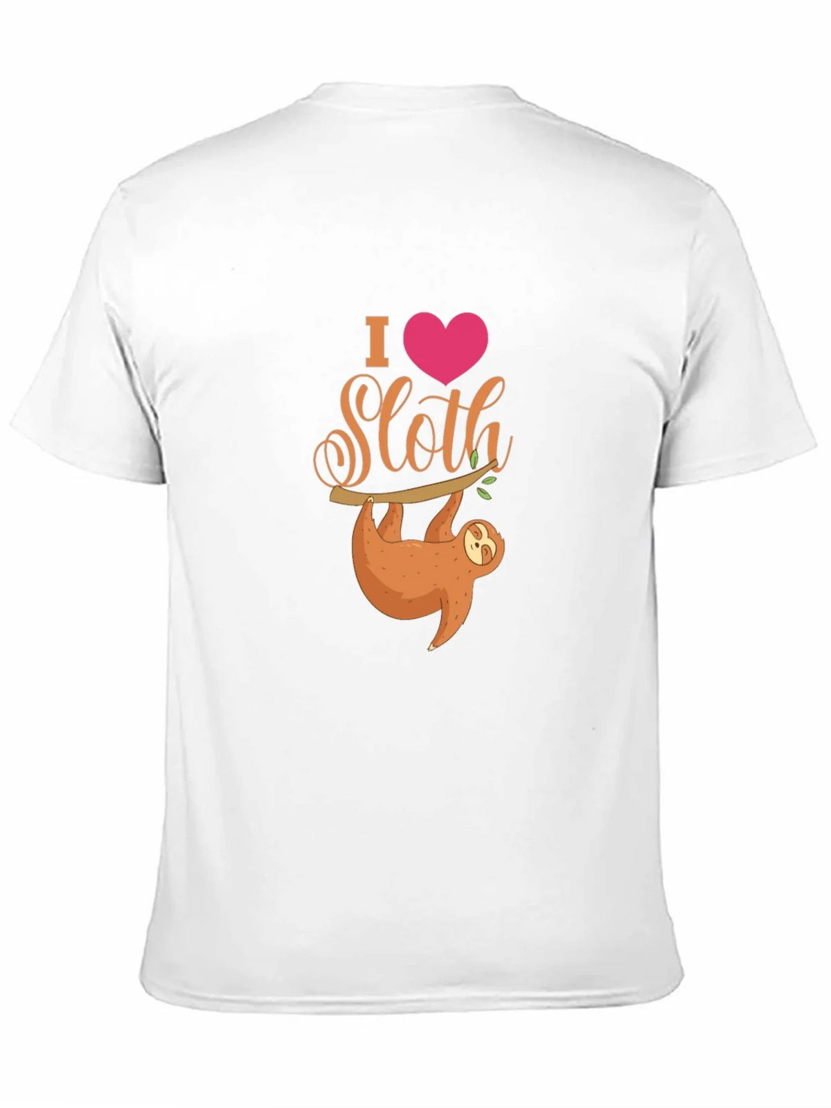 I Heart Sloth T-Shirt - Cute Cartoon product image 10