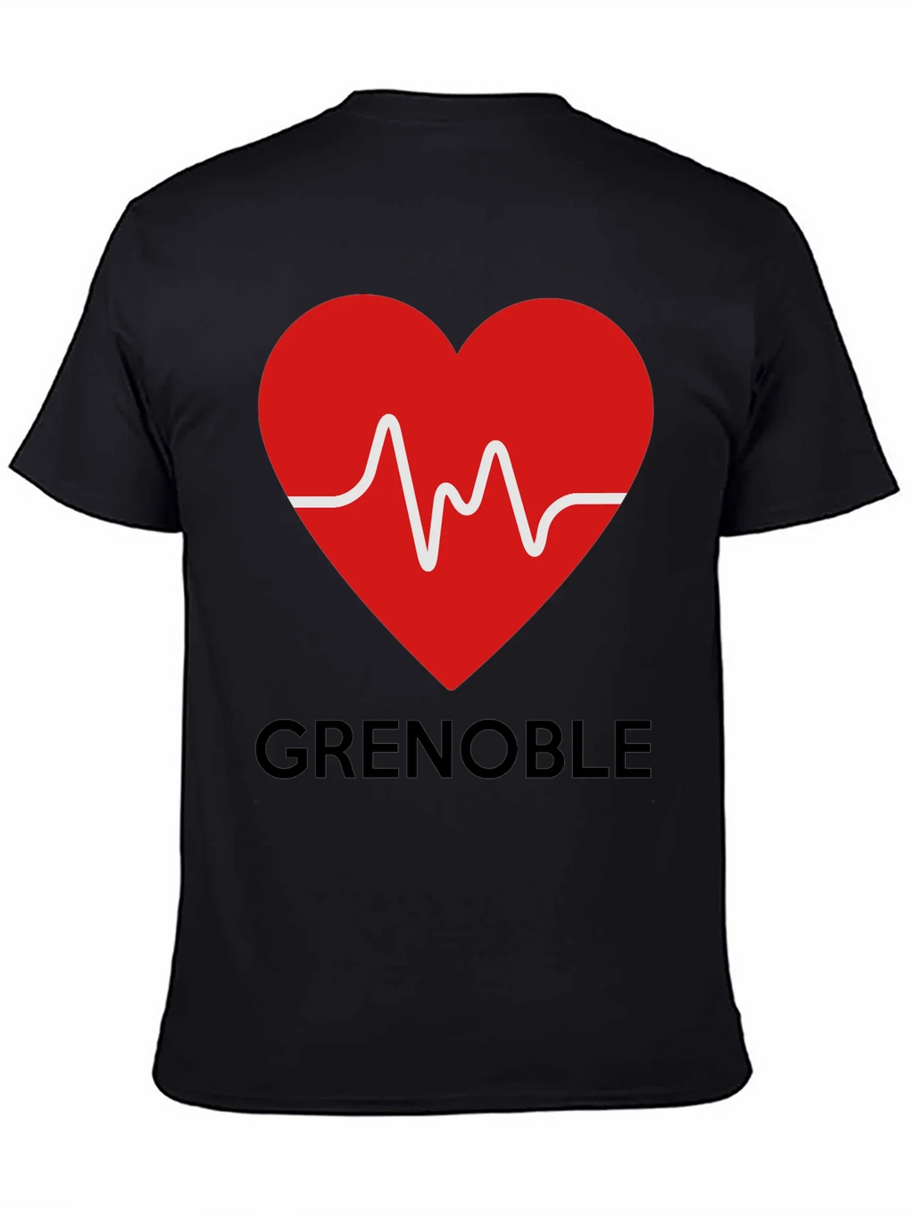 Grenoble Heartbeat T-Shirt - City Pride Tee product image 4