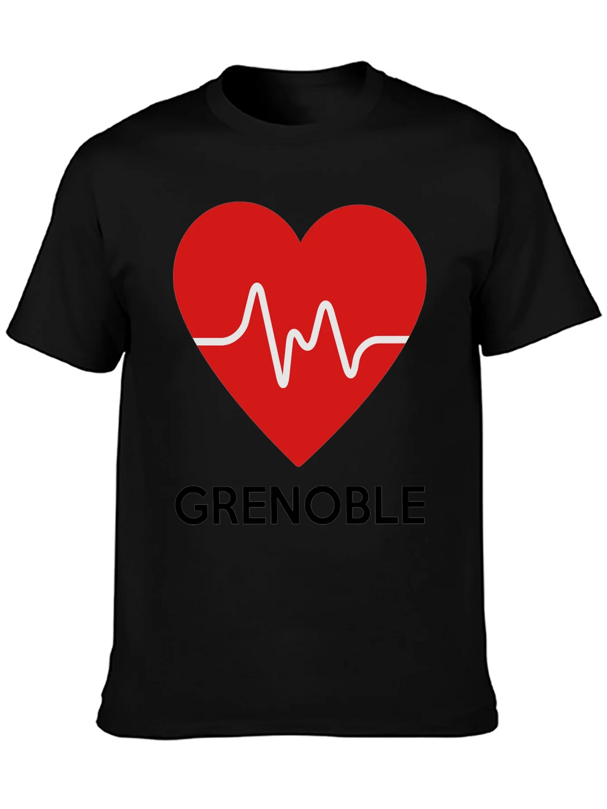 Grenoble Heartbeat T-Shirt - City Pride Tee product image 3