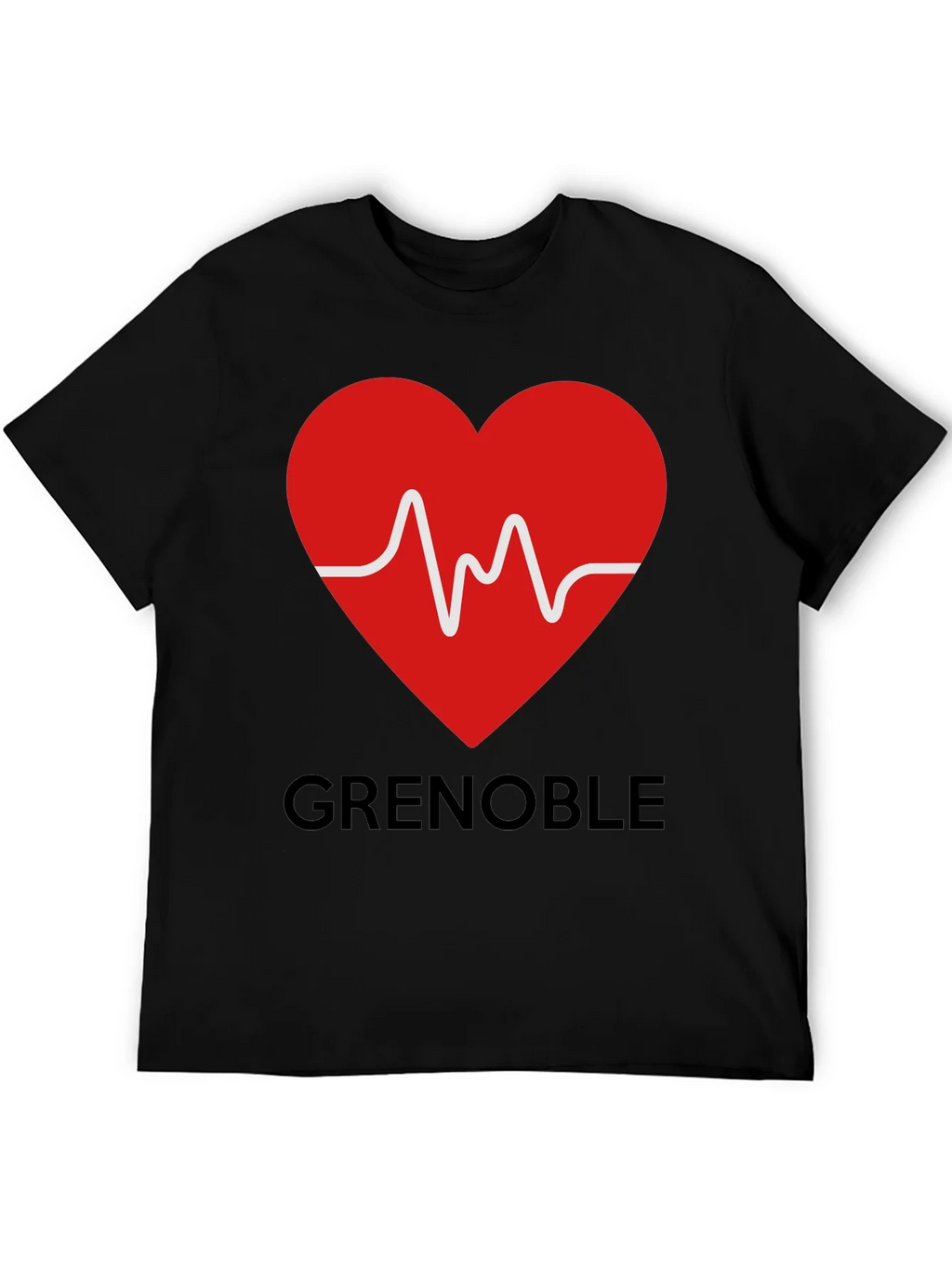 Grenoble Heartbeat T-Shirt - City Pride Tee product image 5