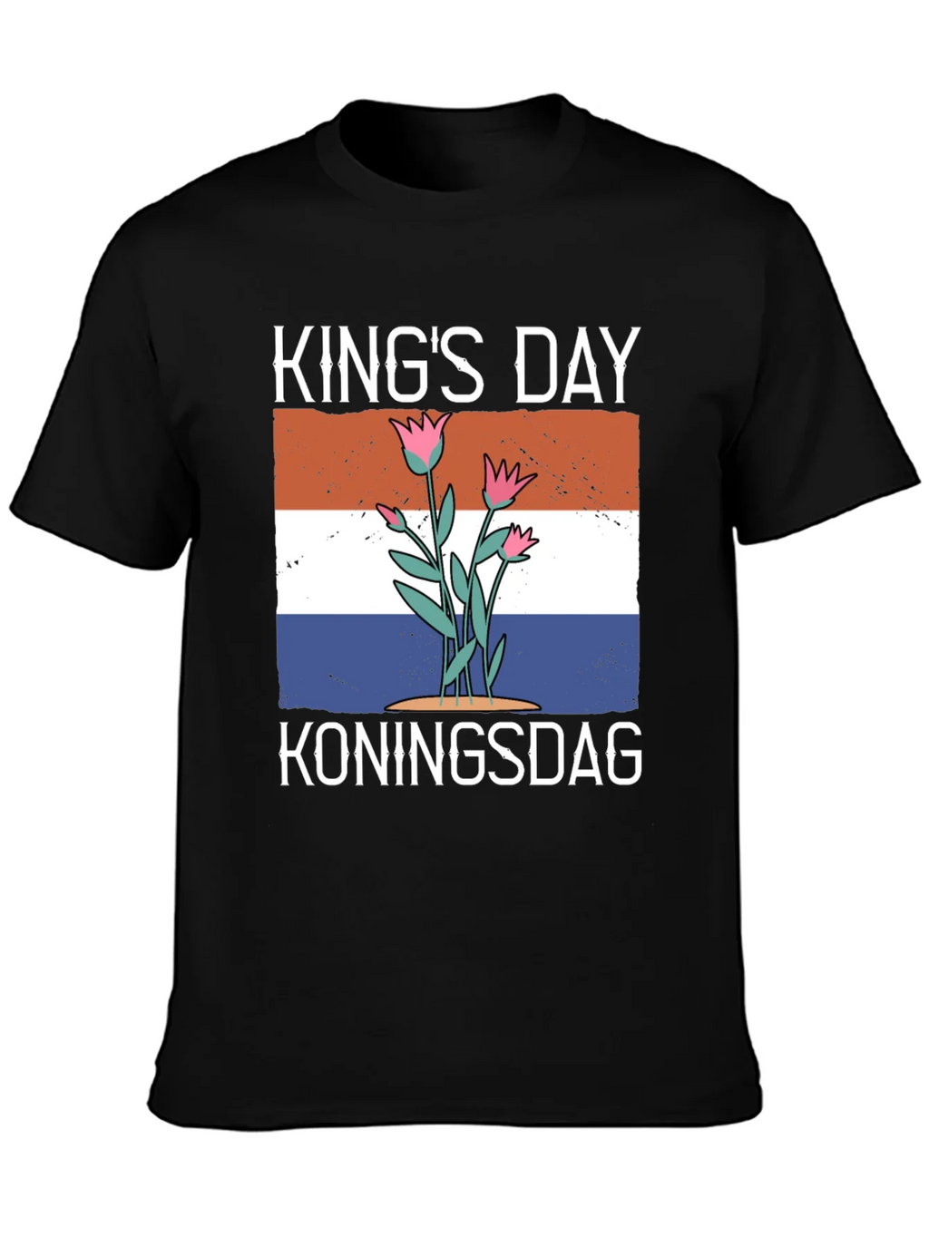 Kings Day T-Shirt: Koningsdag Holland Flag product image 3