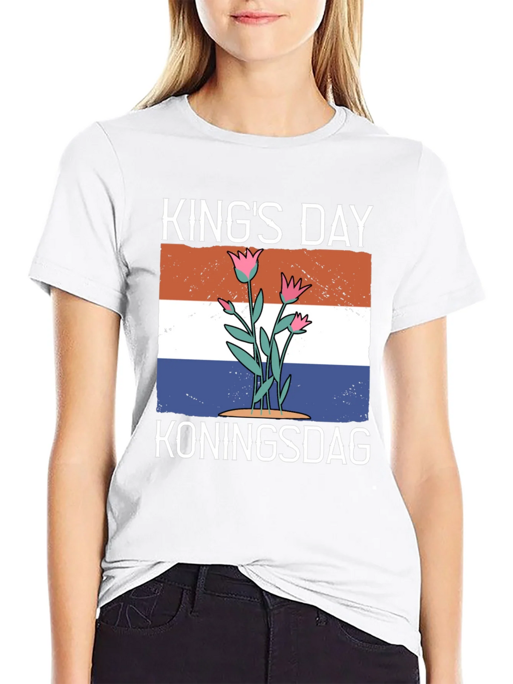 Kings Day T-Shirt: Koningsdag Holland Flag product image 8