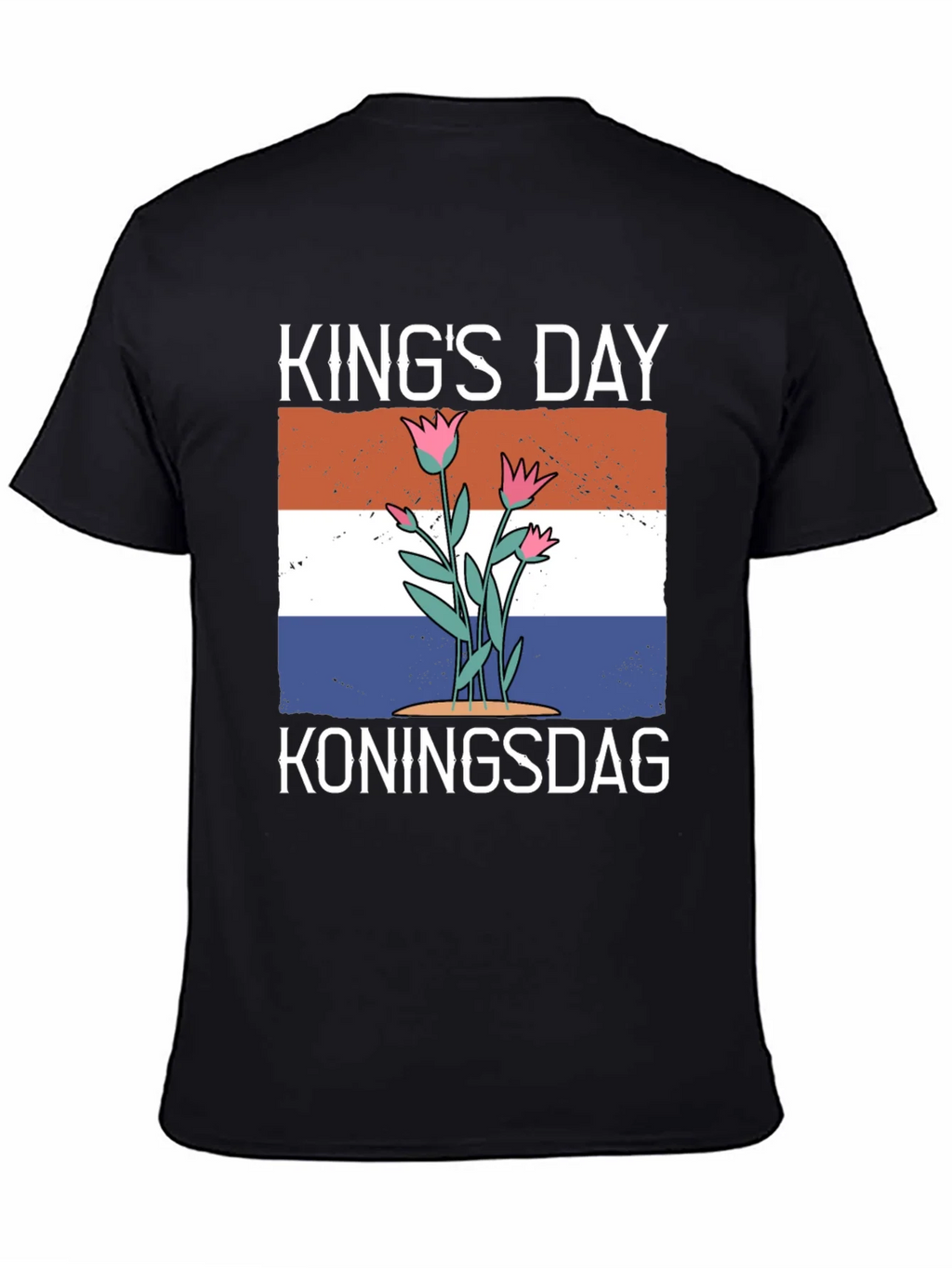 Kings Day T-Shirt: Koningsdag Holland Flag product image 4