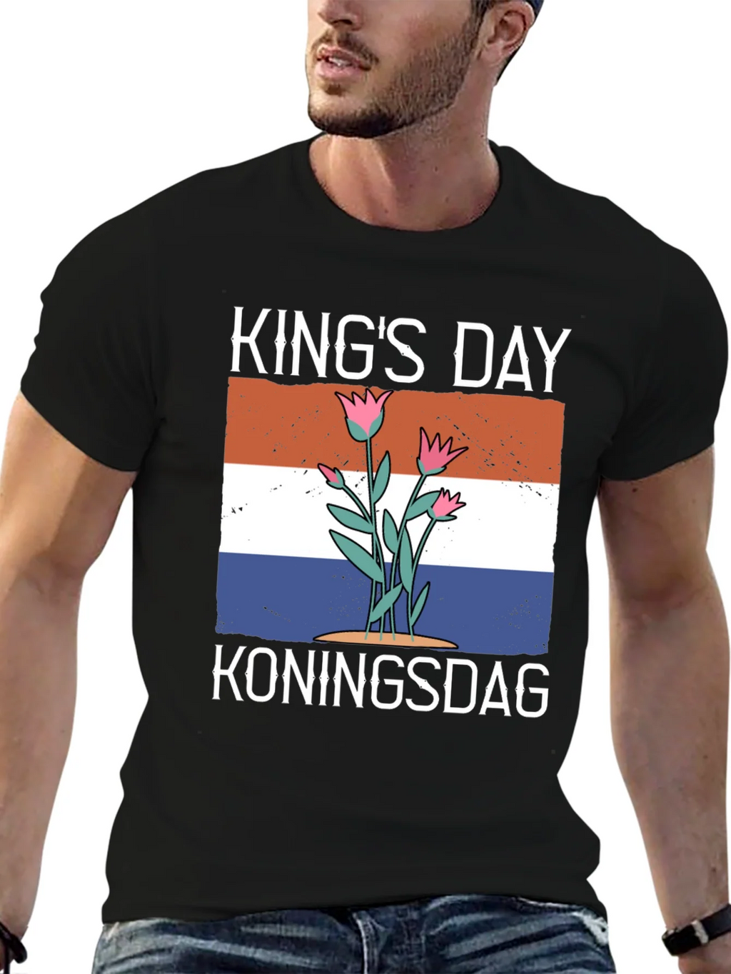 Kings Day T-Shirt: Koningsdag Holland Flag product image 6