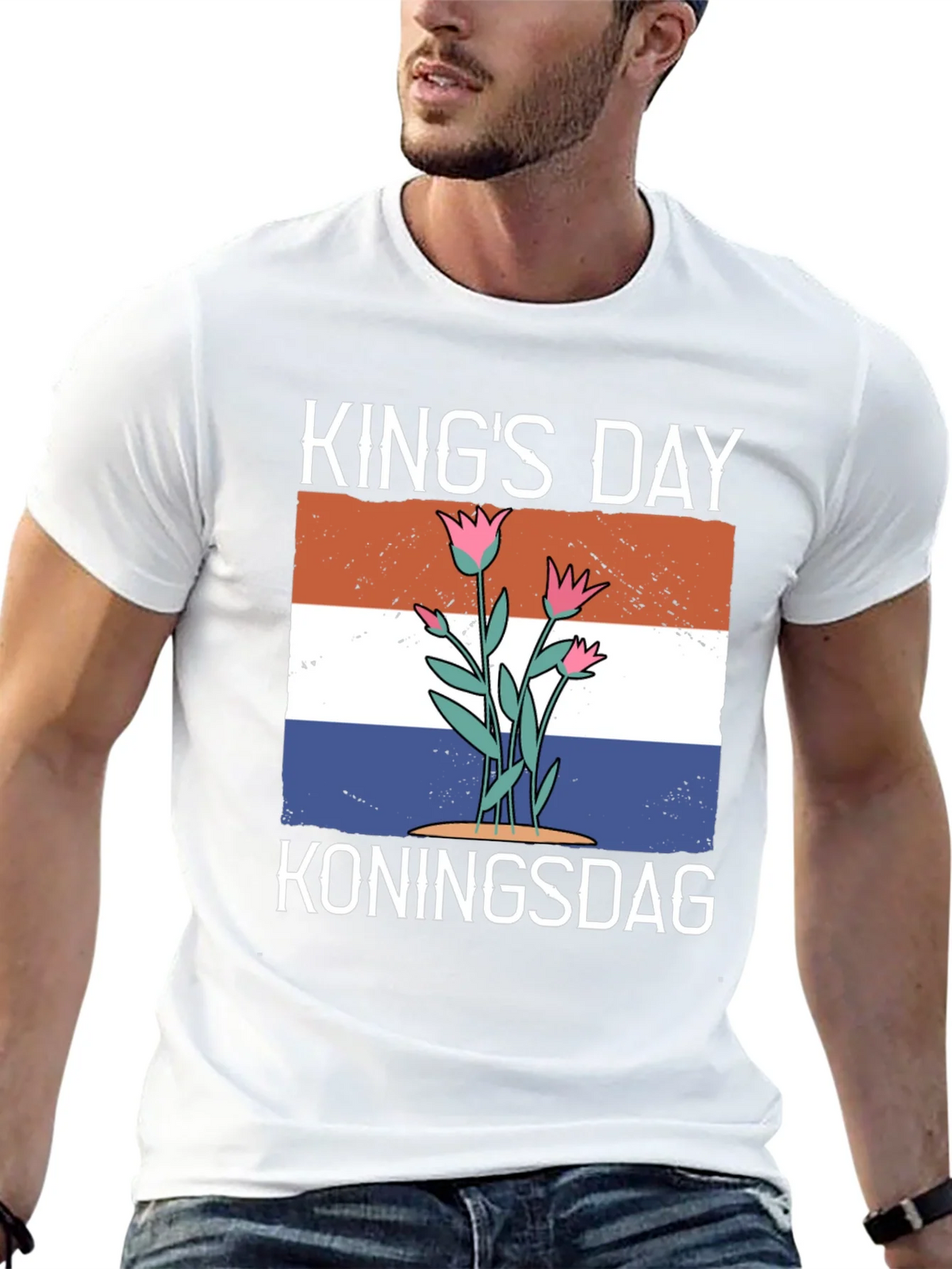 Kings Day T-Shirt: Koningsdag Holland Flag product image 12