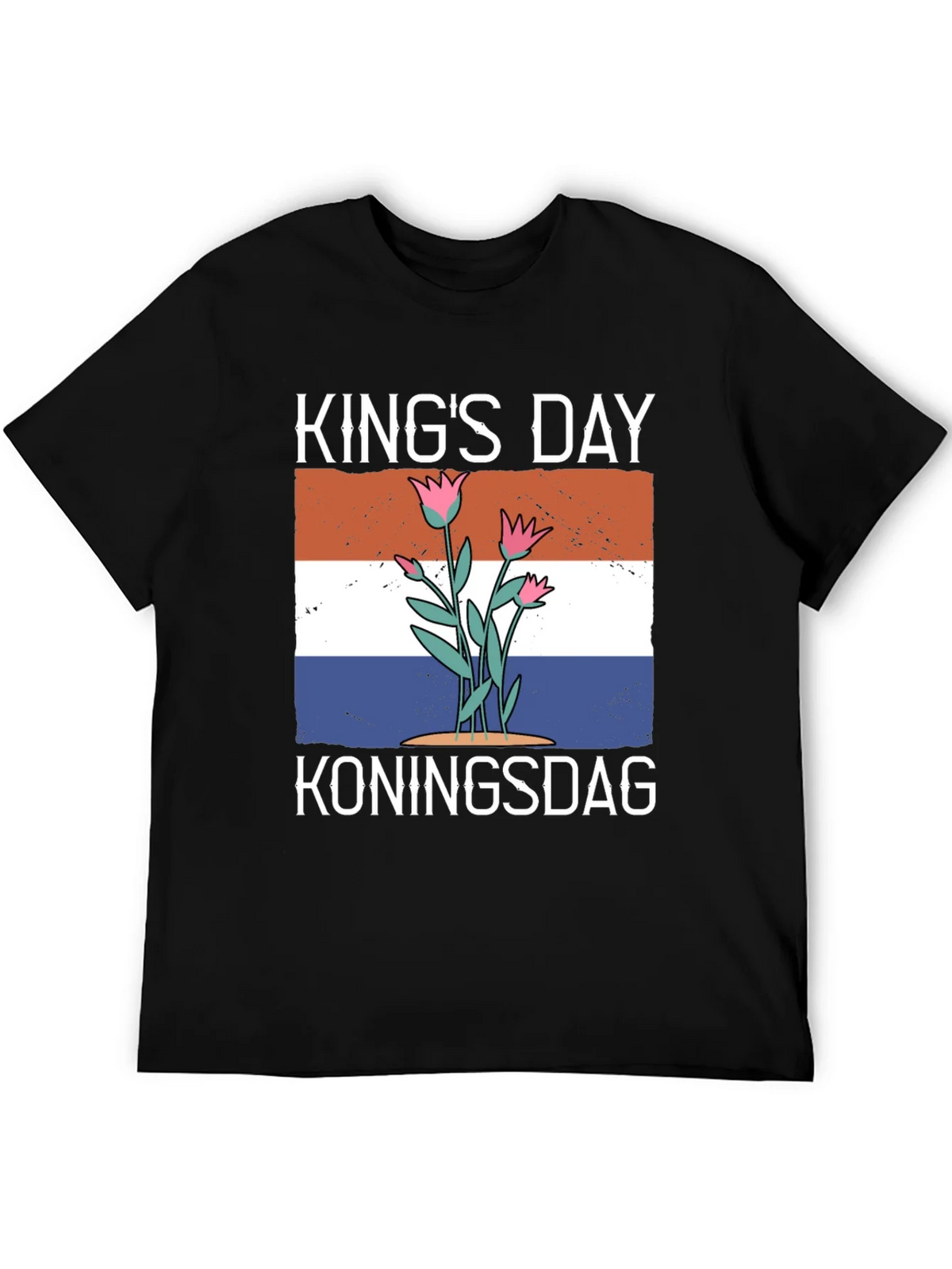 Kings Day T-Shirt: Koningsdag Holland Flag product image 5