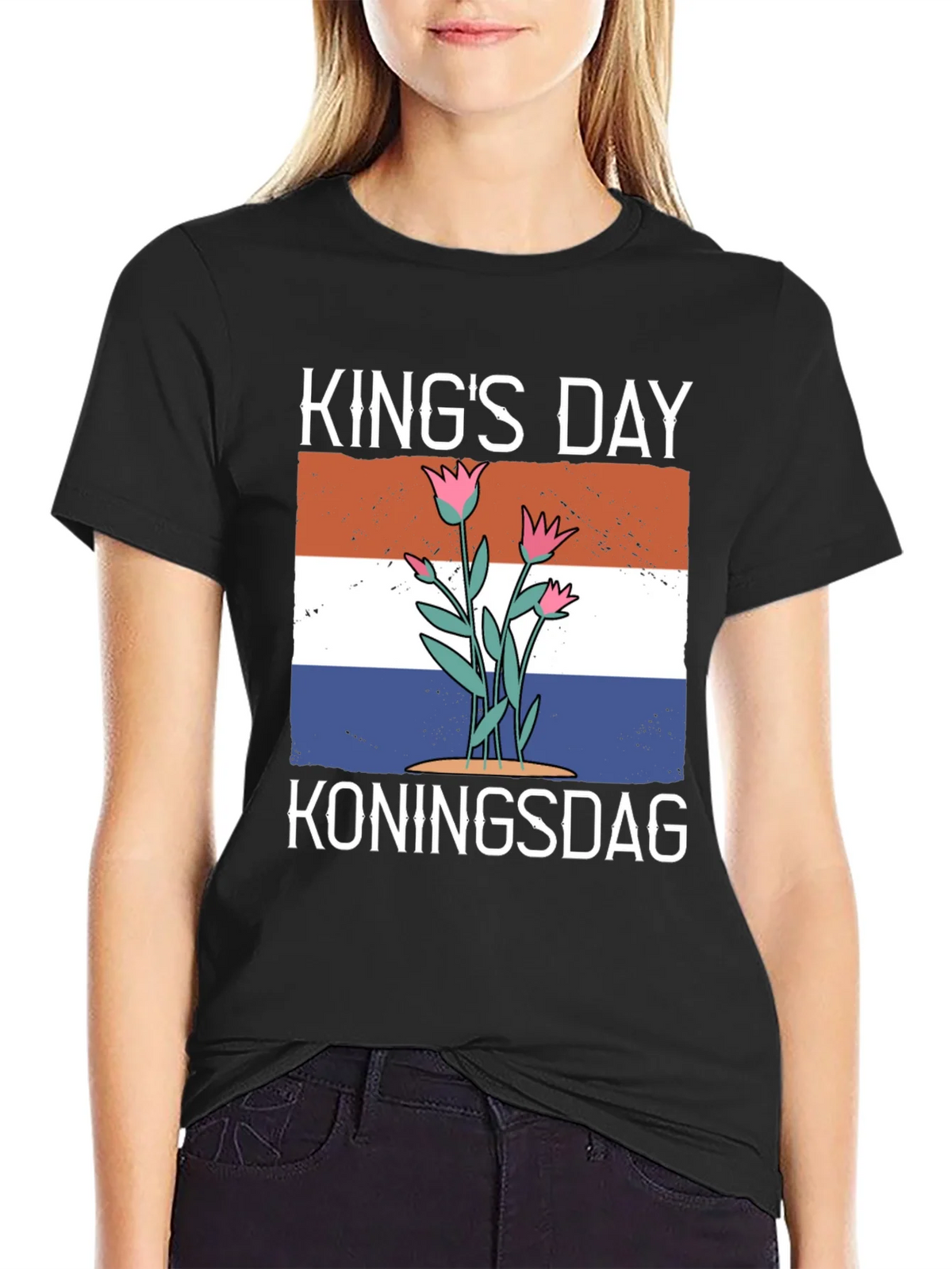 Kings Day T-Shirt: Koningsdag Holland Flag product image 2