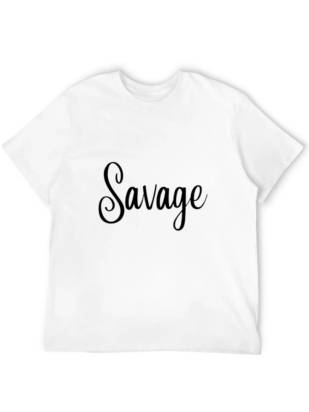 Savage Graphic Tee - Black Cotton Casual Wear product image 11