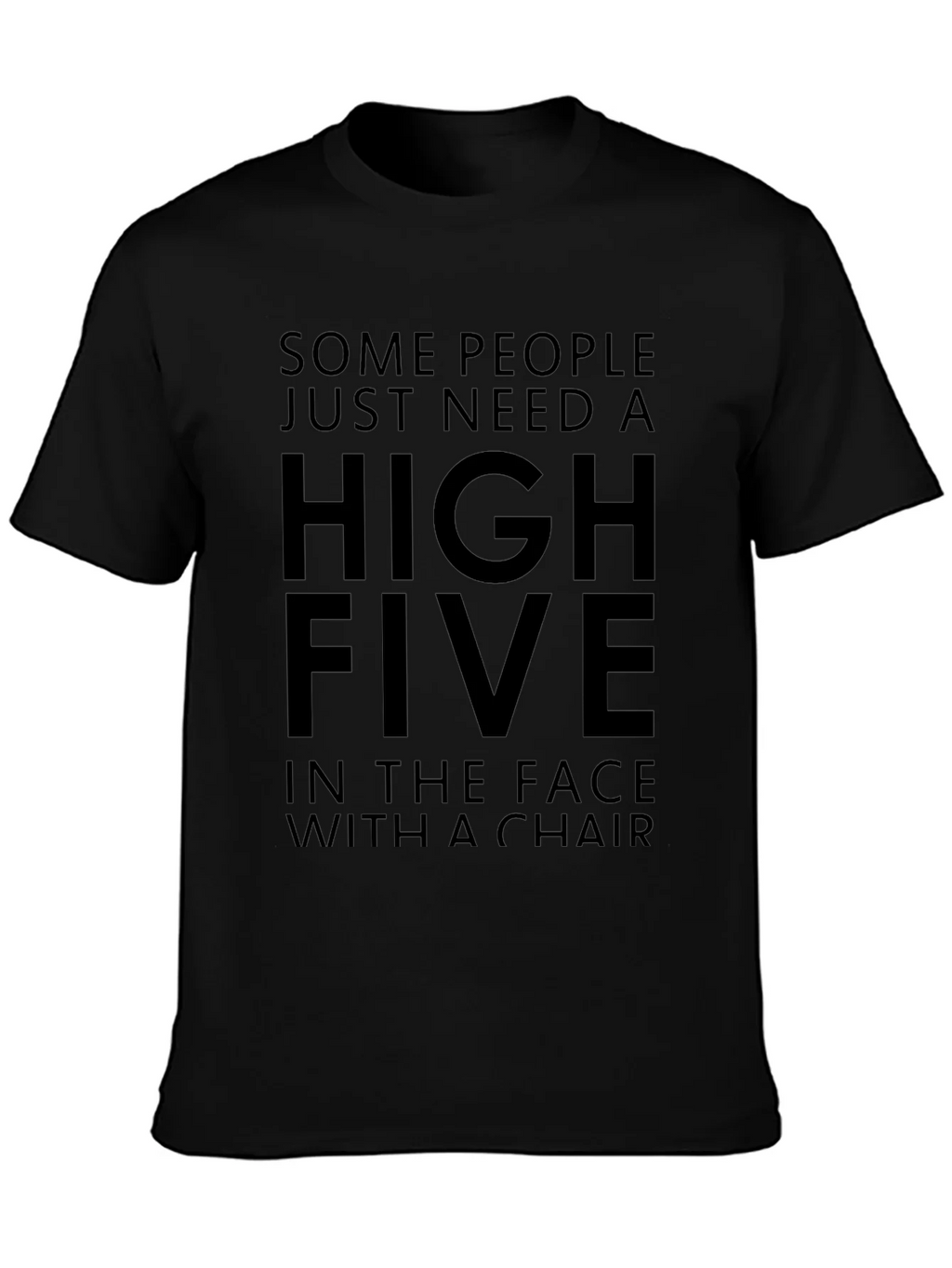 High Five In The Face With A Chair Funny T-Shirt product image 3