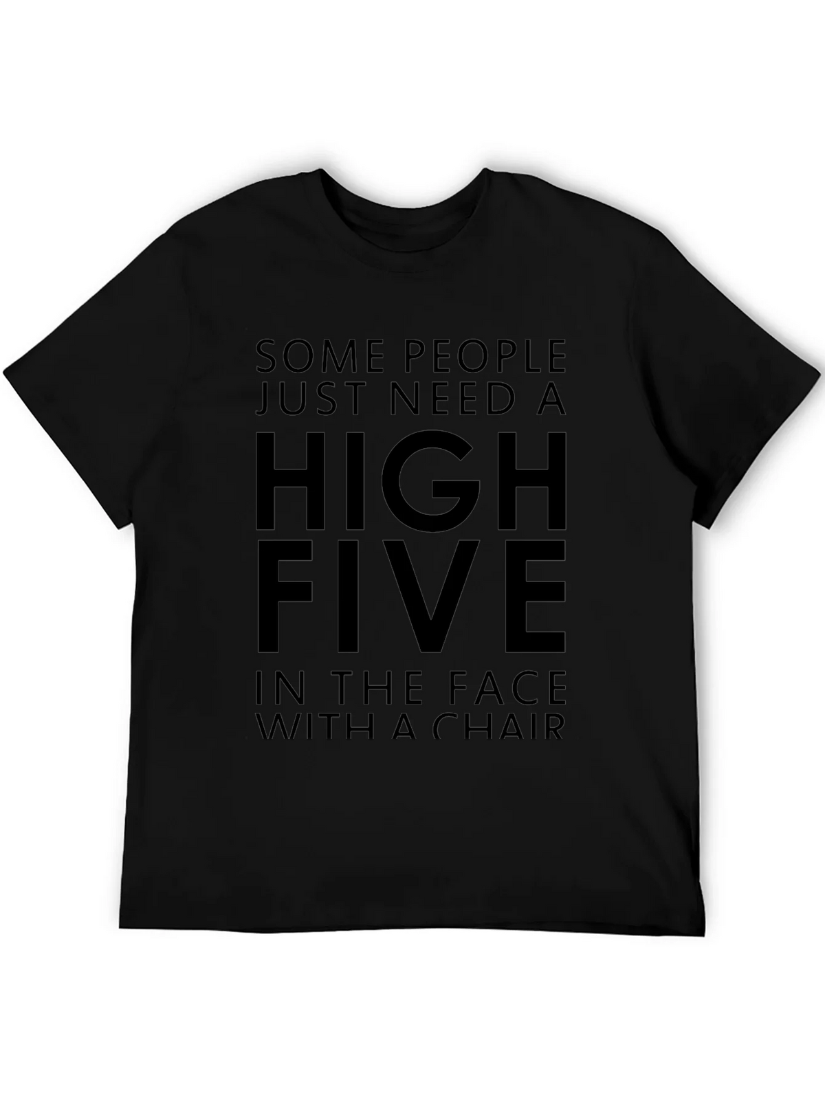 High Five In The Face With A Chair Funny T-Shirt product image 5