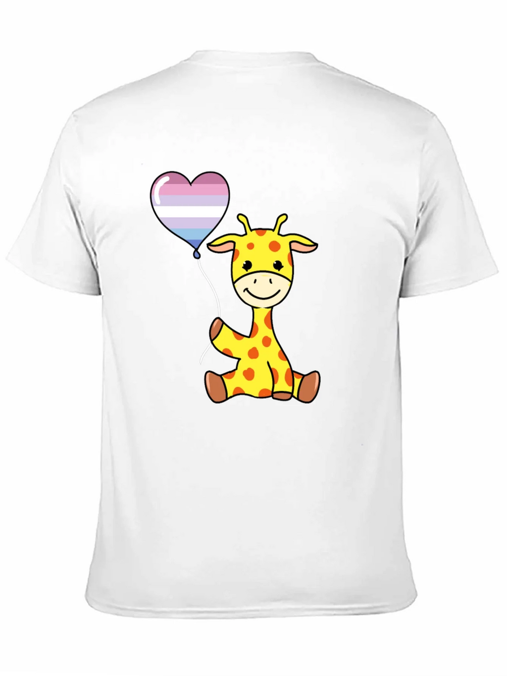 Giraffe Balloon Graphic Tee - Soft Cotton Comfort product image 10