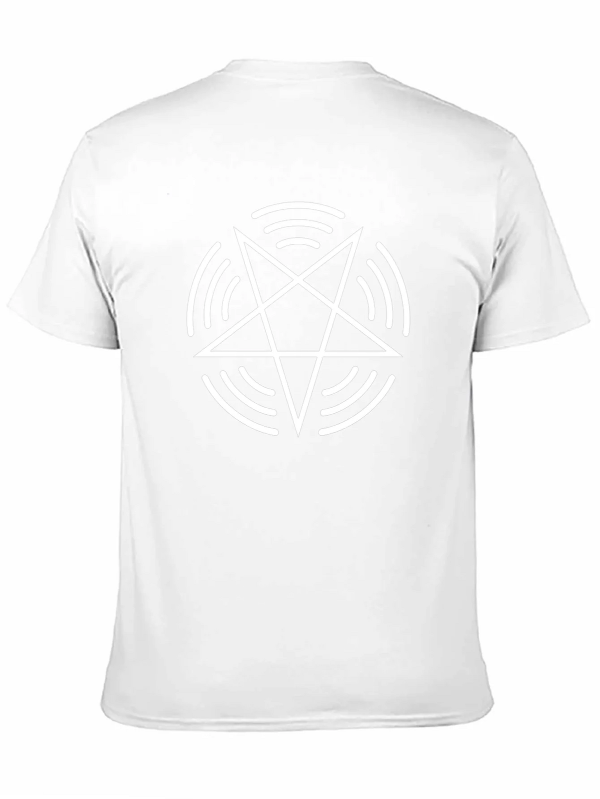Occult Pentagram Graphic T-Shirt - Black product image 10