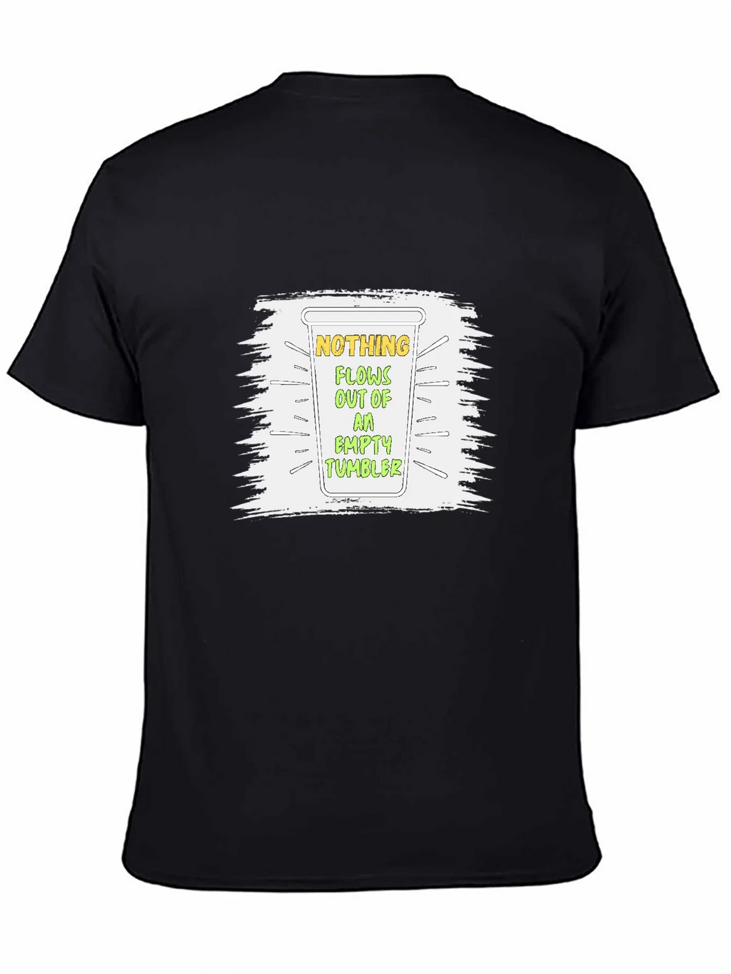 Nothing Flows Empty Tumbler Graphic T-Shirt product image 4