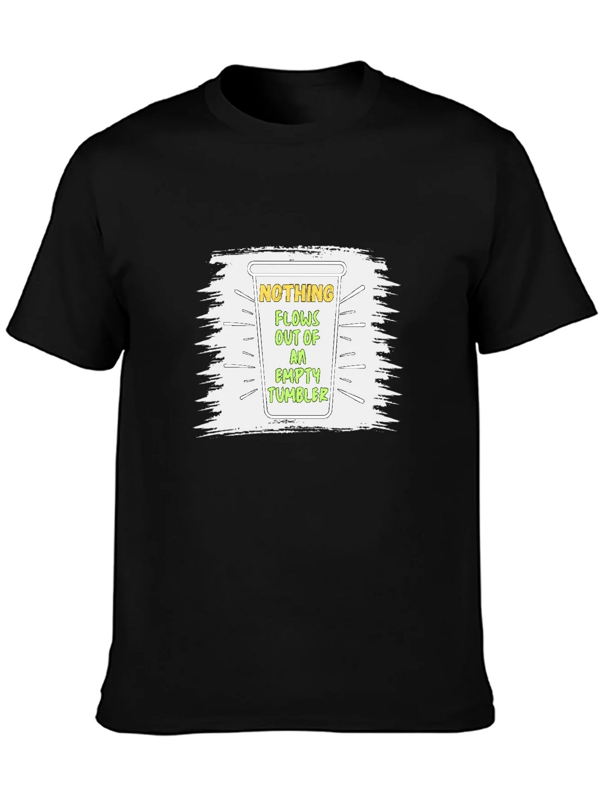 Nothing Flows Empty Tumbler Graphic T-Shirt product image 3