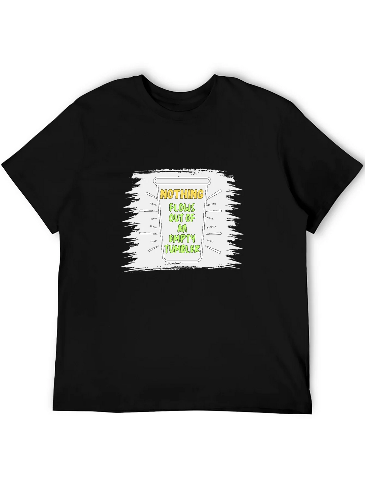 Nothing Flows Empty Tumbler Graphic T-Shirt product image 5