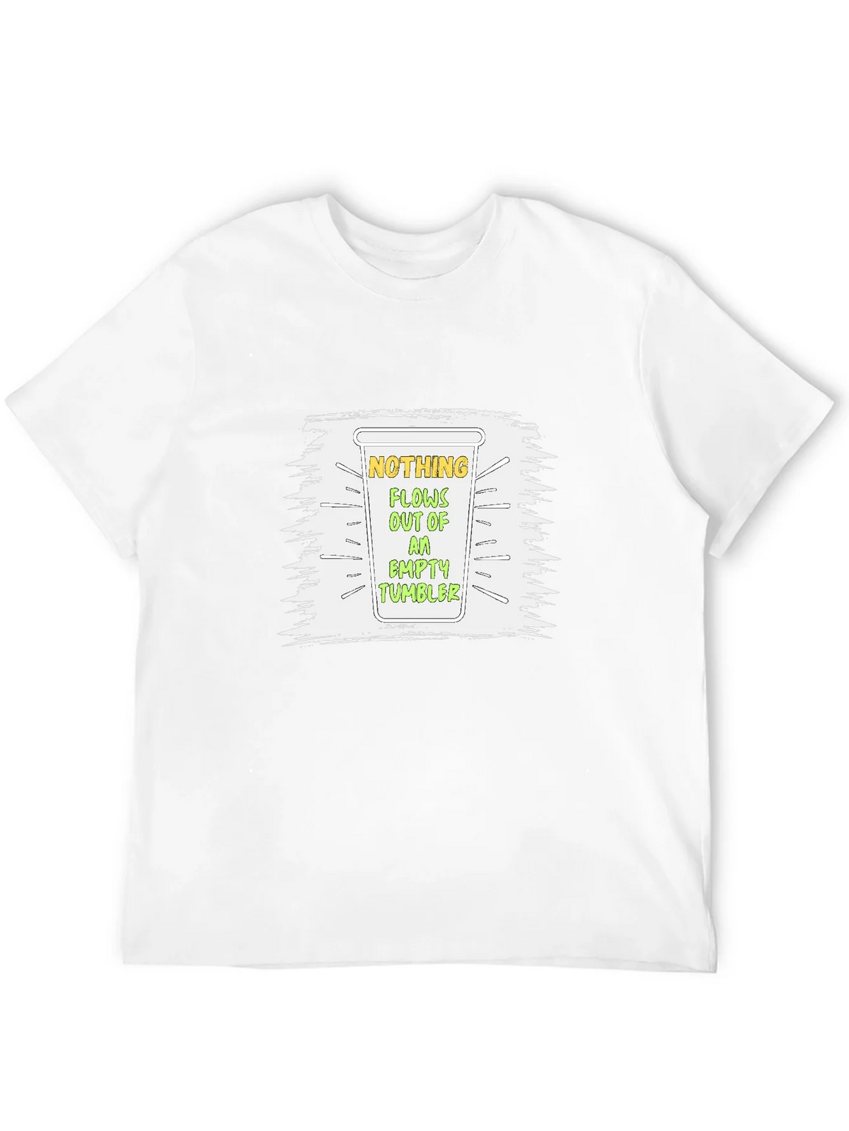 Nothing Flows Empty Tumbler Graphic T-Shirt product image 11