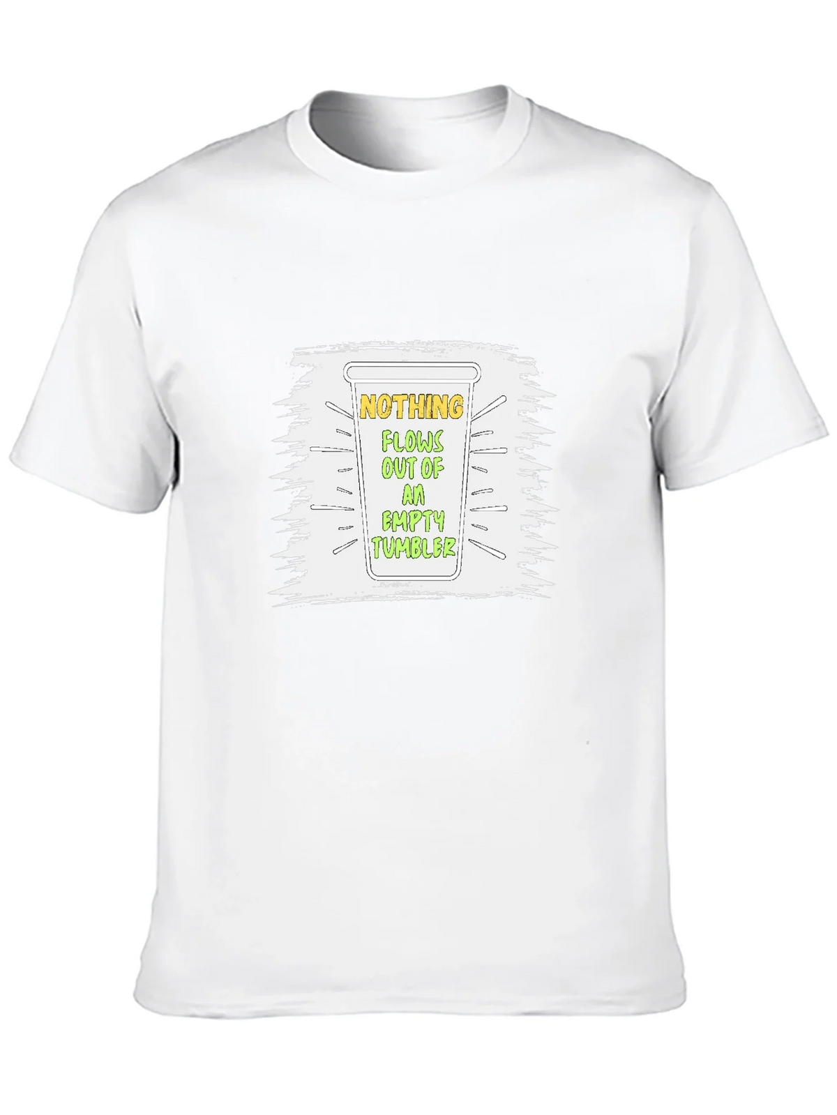 Nothing Flows Empty Tumbler Graphic T-Shirt product image 9