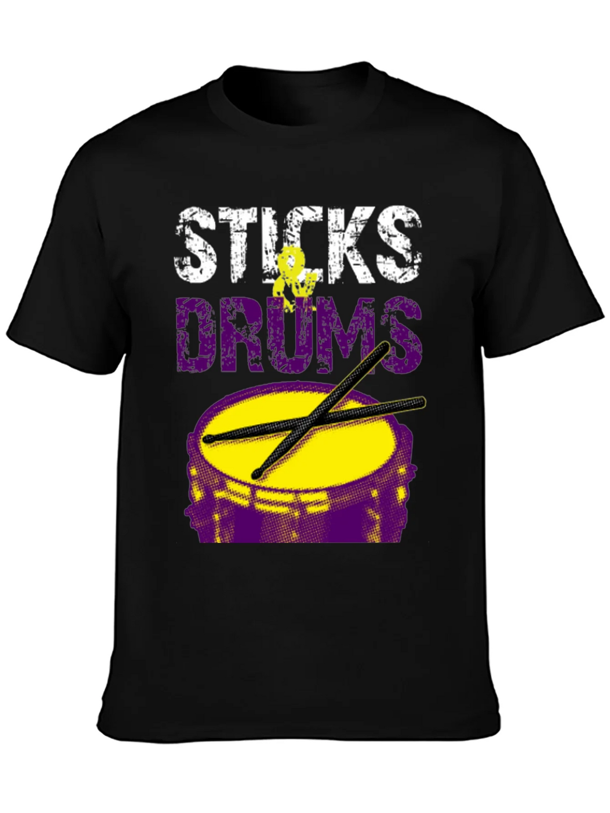 Sticks Drums T-Shirt - Musician Tee product image 3