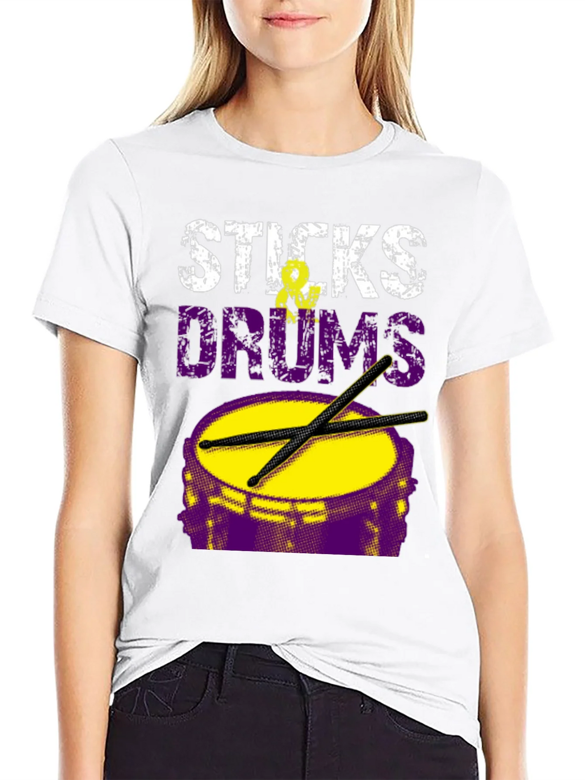 Sticks Drums T-Shirt - Musician Tee product image 8