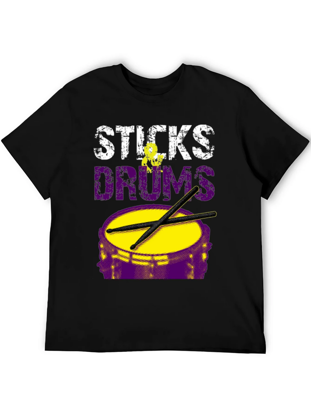 Sticks Drums T-Shirt - Musician Tee product image 5