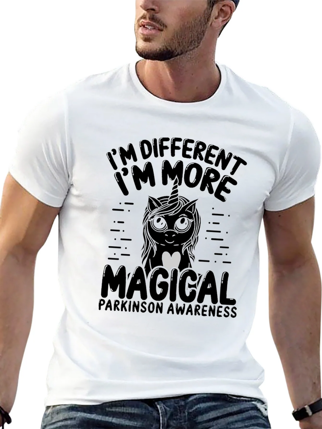 Im Different Im More Magical Parkinson Awareness T-Shirt product image 12