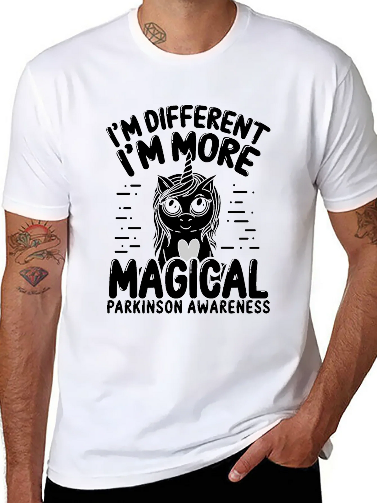 Im Different Im More Magical Parkinson Awareness T-Shirt product image 7