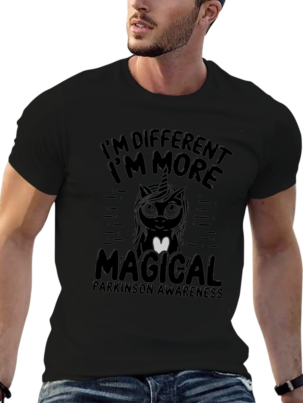 Im Different Im More Magical Parkinson Awareness T-Shirt product image 6