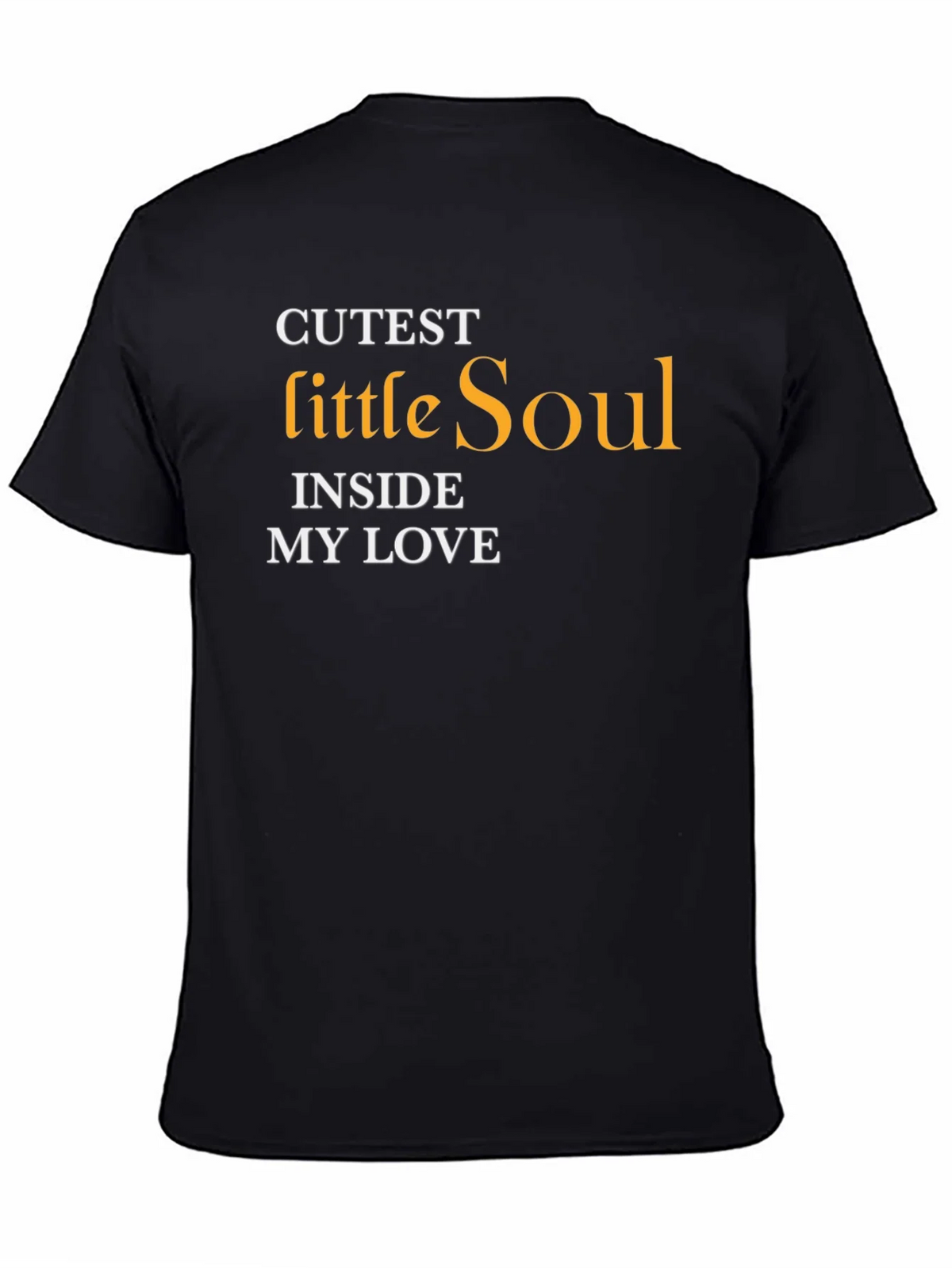 Cutest Little Soul T-Shirt - Black Stylish product image 4