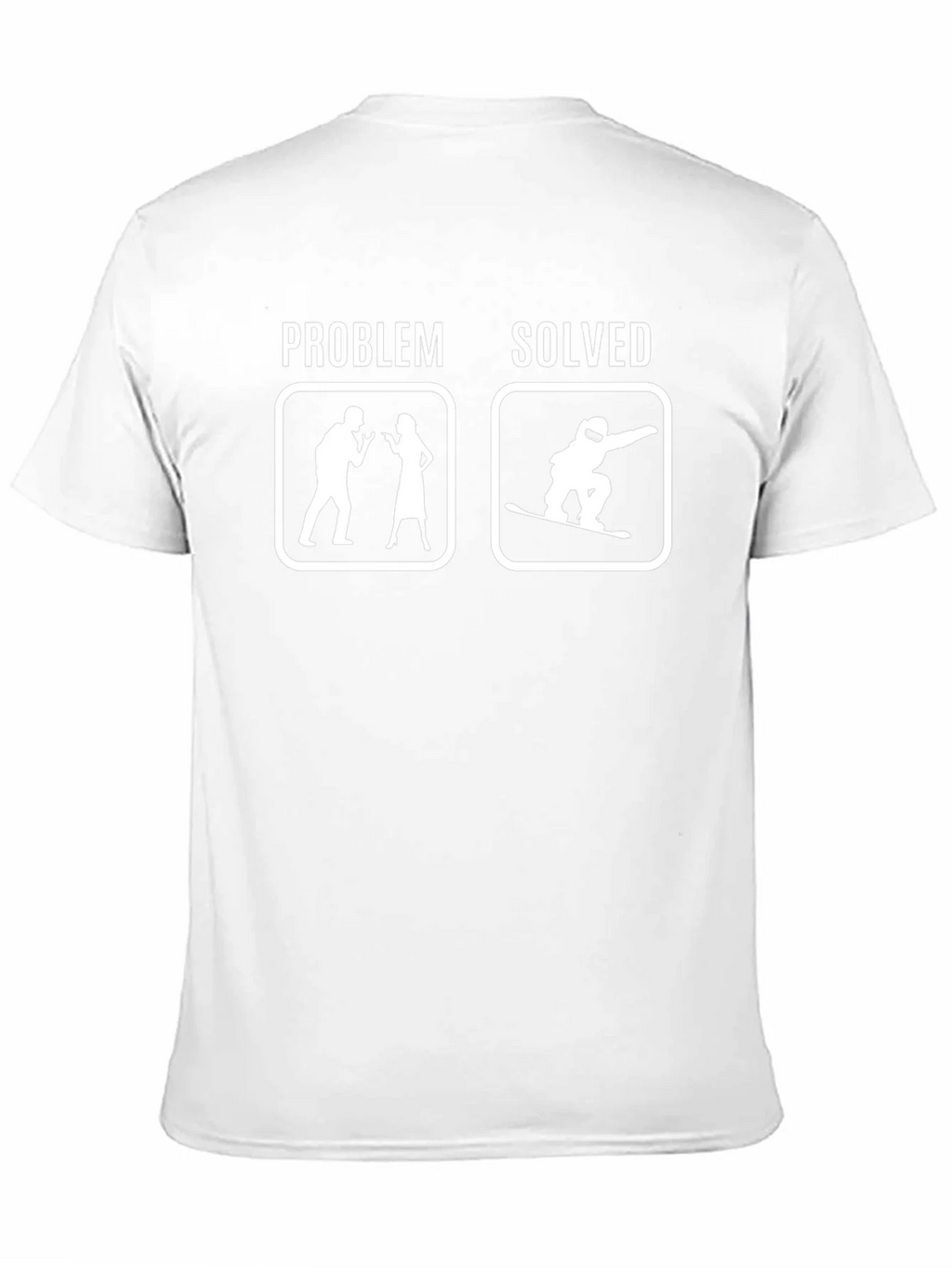Problem Solved Snowboard T-Shirt product image 10
