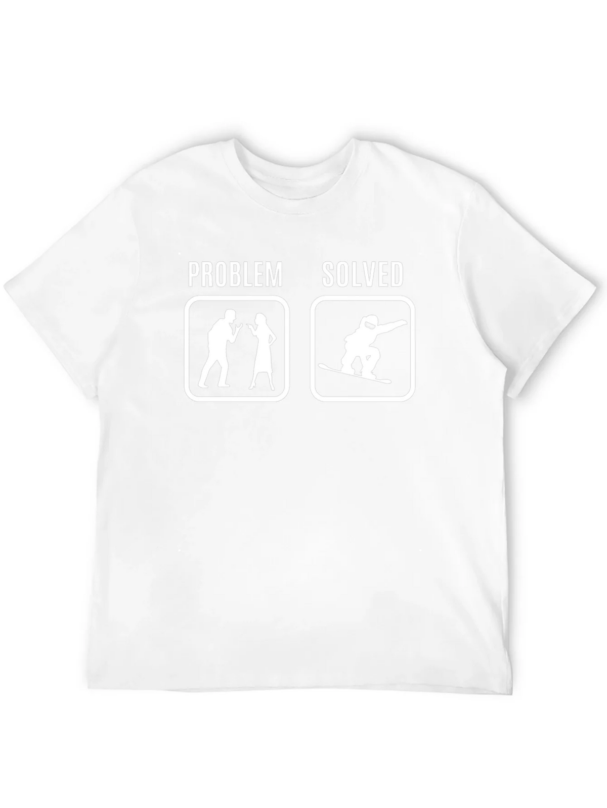 Problem Solved Snowboard T-Shirt product image 11
