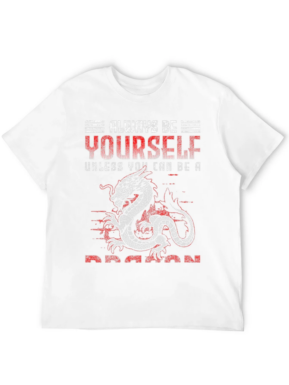 Always Be Yourself Dragon Graphic T-Shirt product image 11