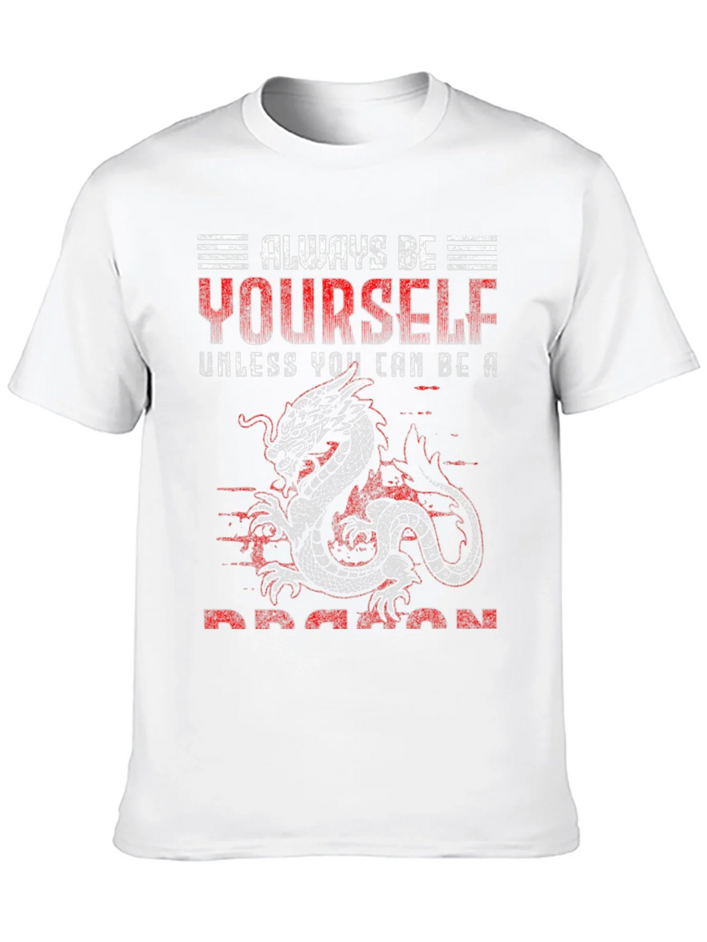 Always Be Yourself Dragon Graphic T-Shirt product image 9