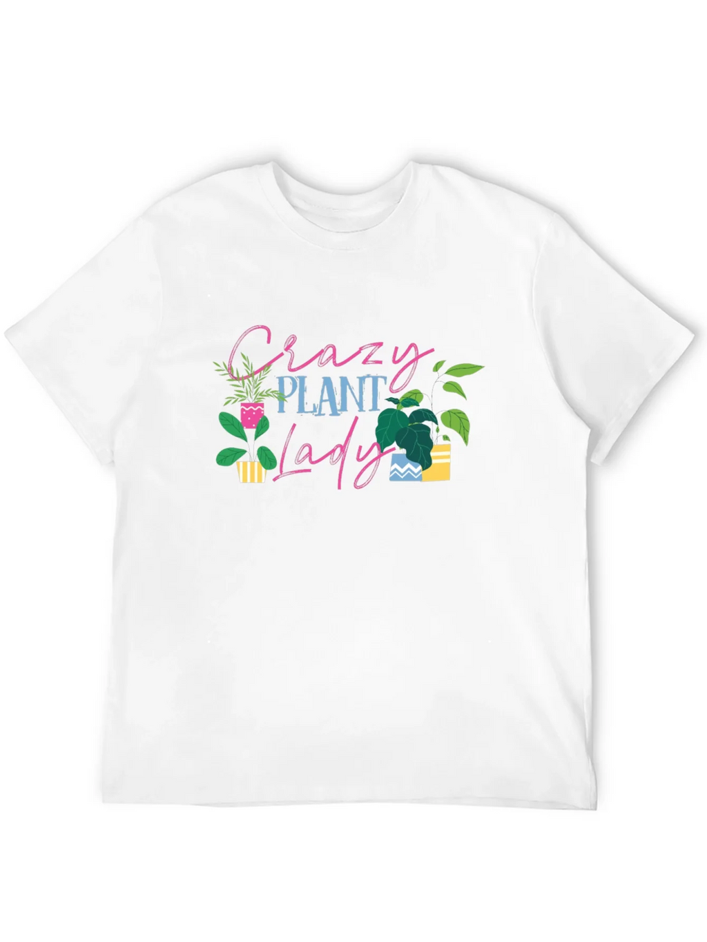 Crazy Plant Lady T-Shirt - Black Cotton Tee product image 11
