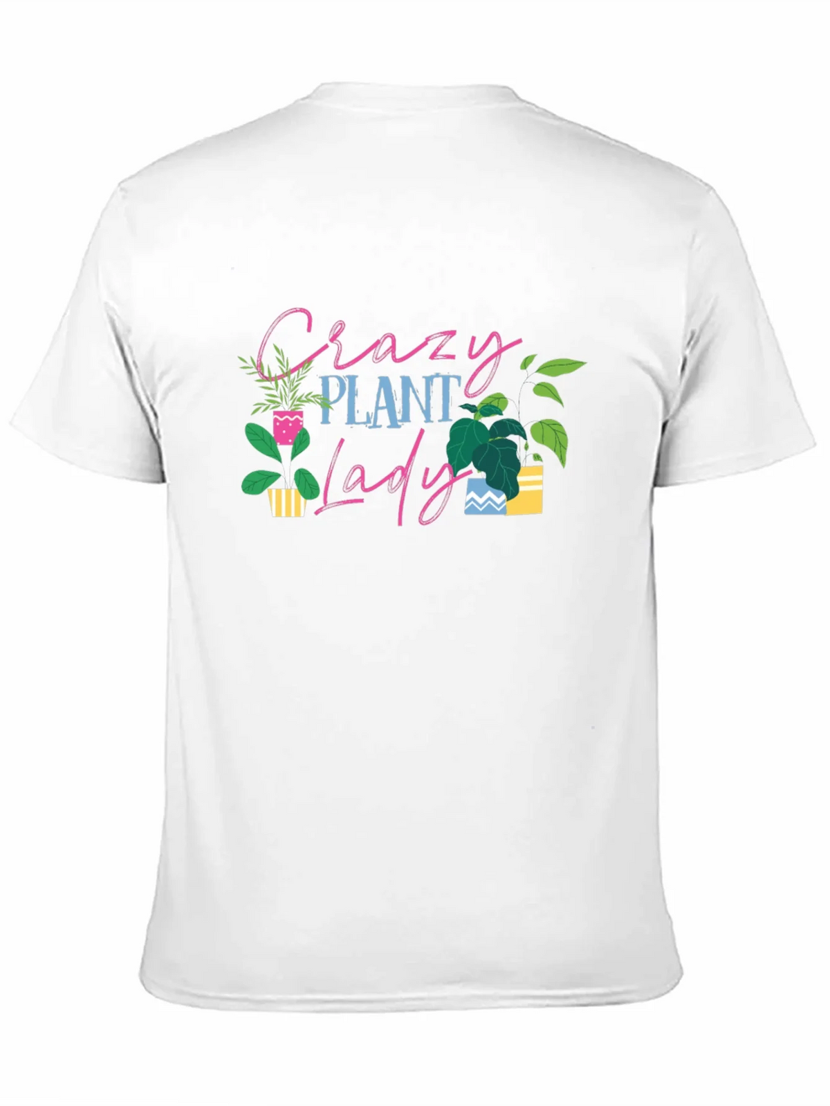 Crazy Plant Lady T-Shirt - Black Cotton Tee product image 10