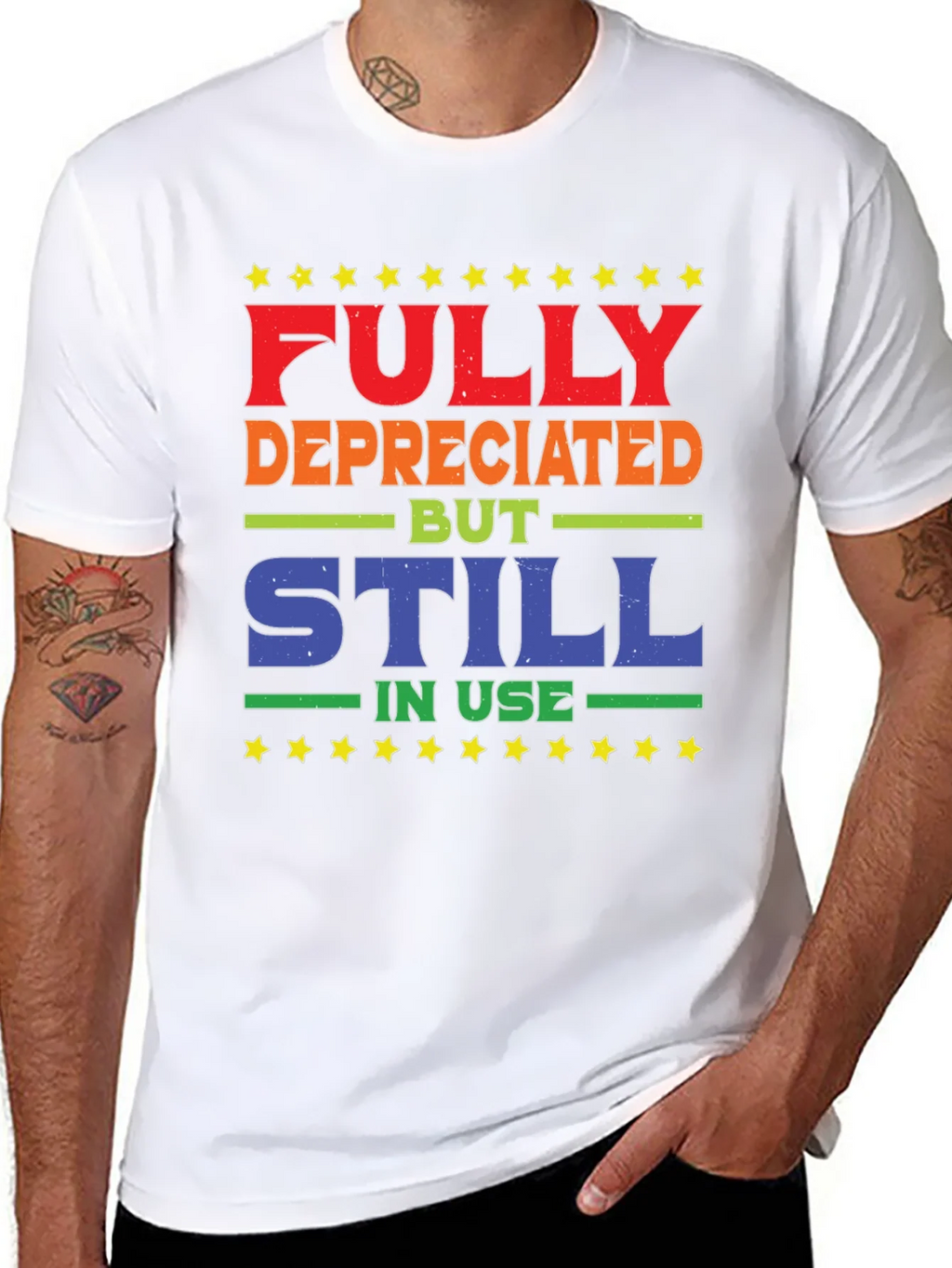 Fully Depreciated Still In Use T-Shirt product image 7