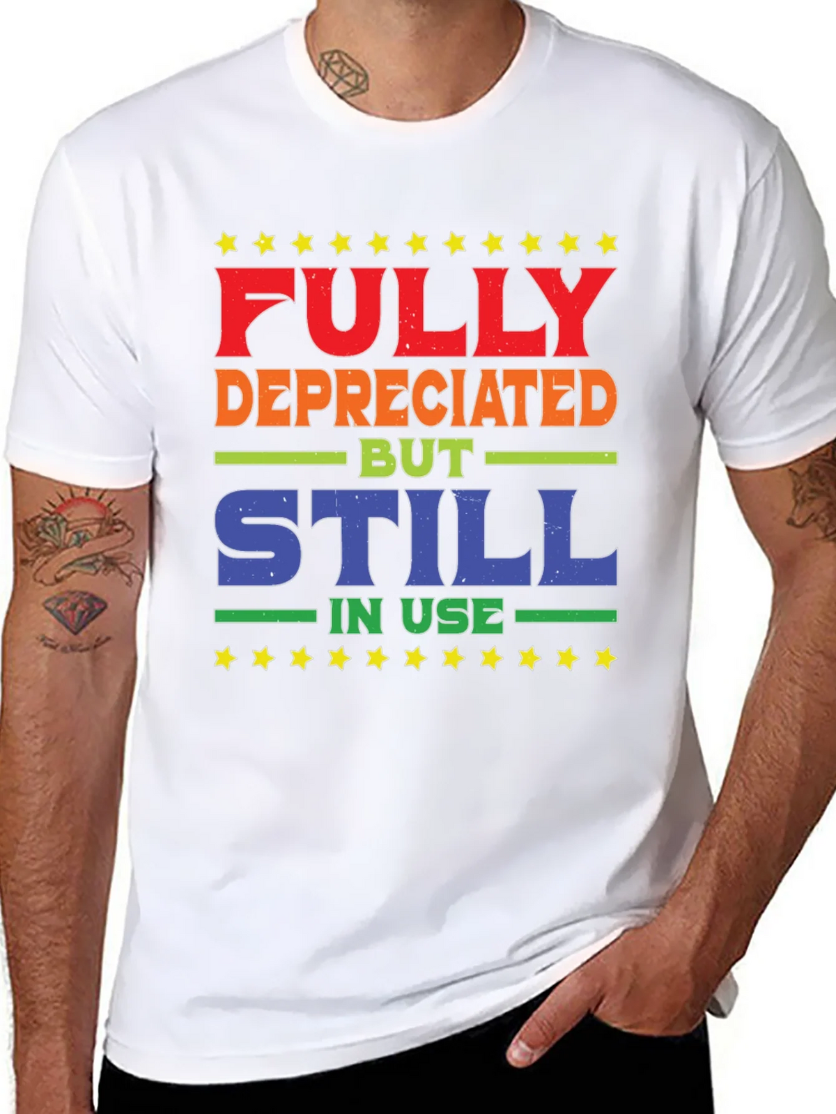 Fully Depreciated Still In Use T-Shirt product image 7