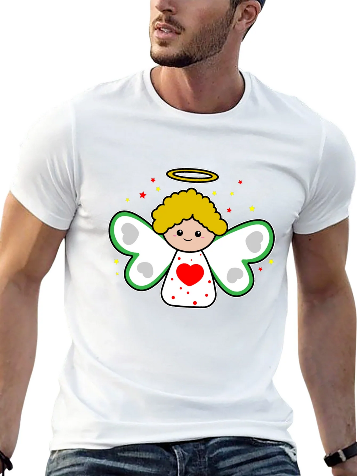 Cute Angel Graphic T-Shirt product image 12