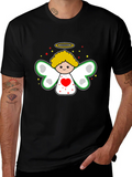 Cute Angel Graphic T-Shirt product image 1