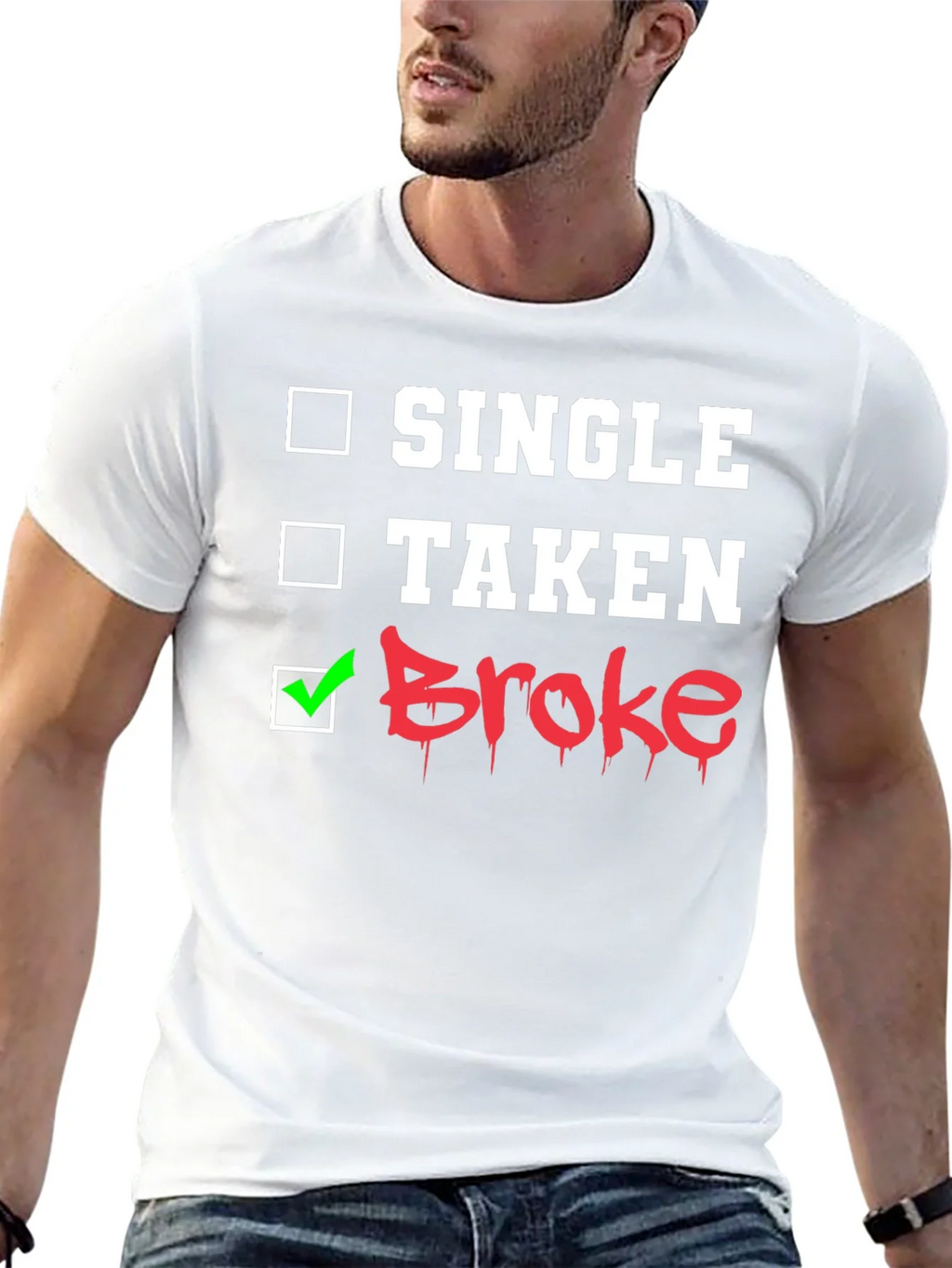 Single Taken Broke Graphic T-Shirt product image 12