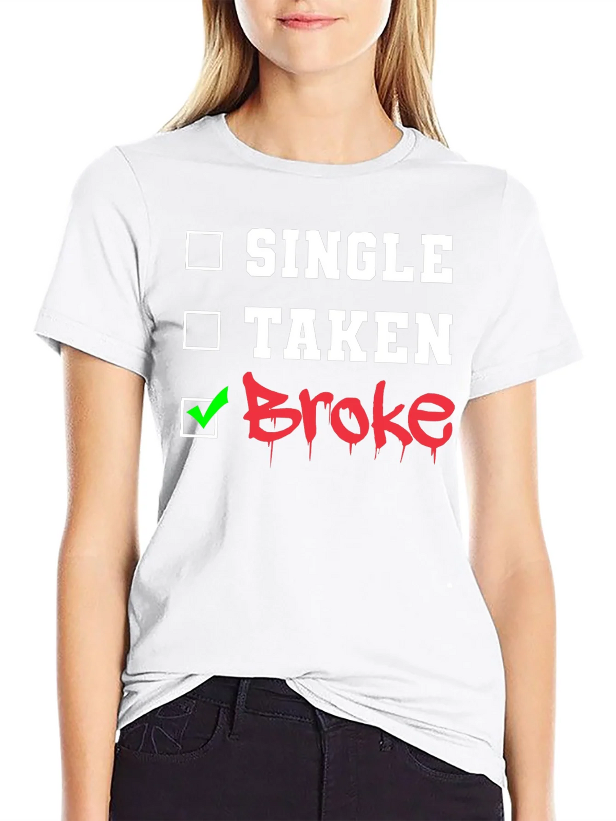 Single Taken Broke Graphic T-Shirt product image 8
