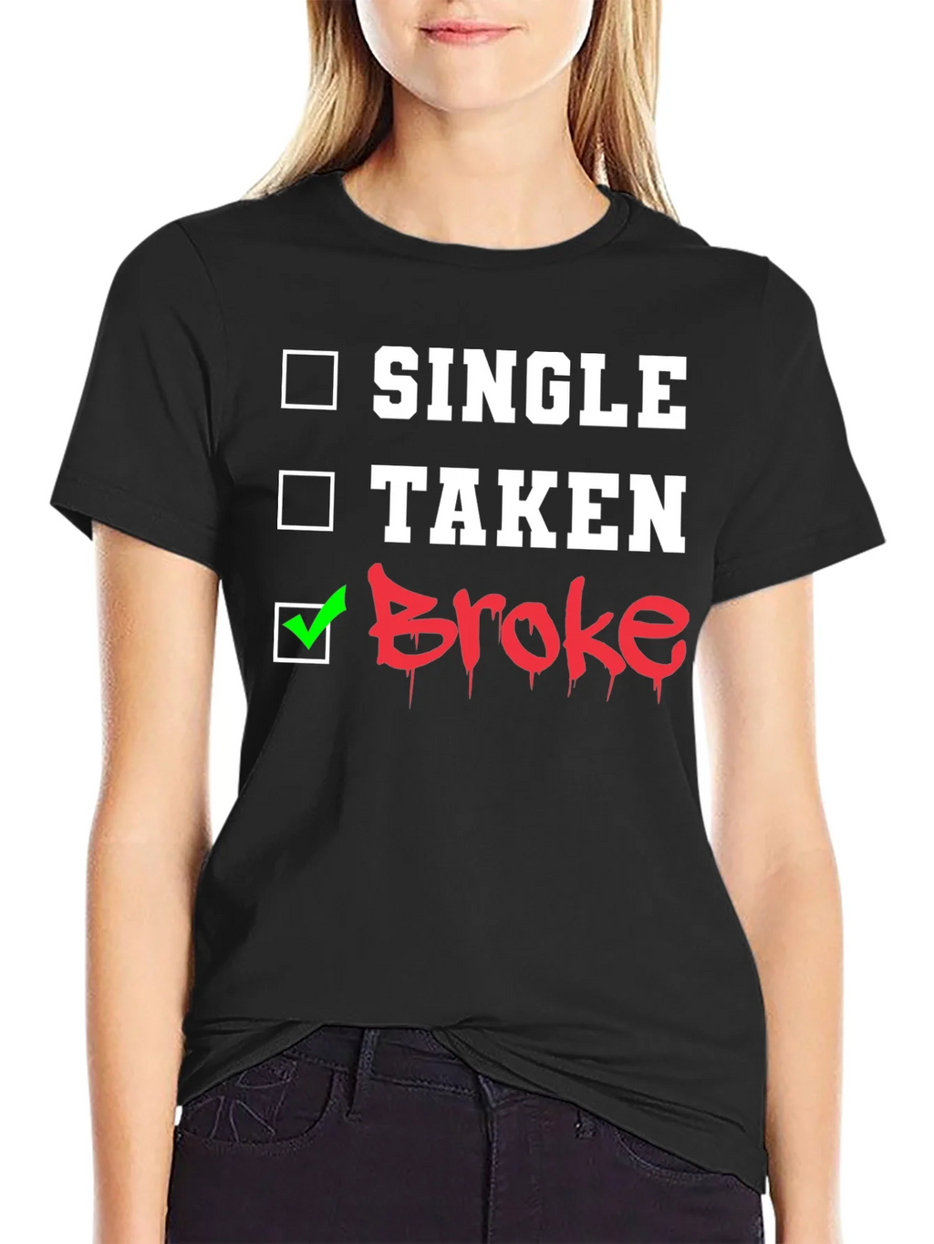 Single Taken Broke Graphic T-Shirt product image 2