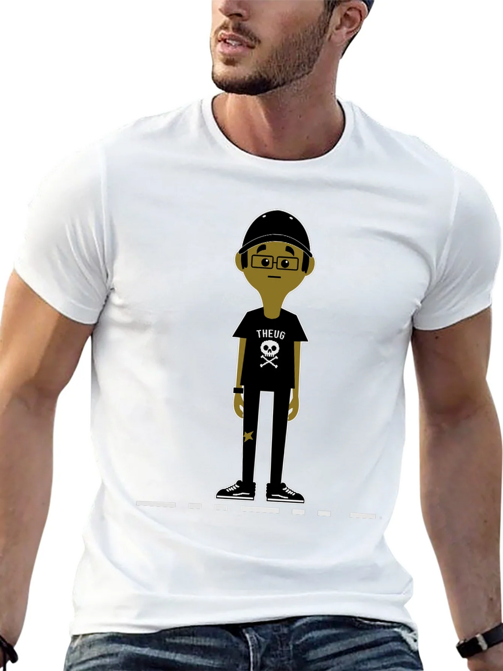 THEUG Character Graphic Tee - Cool Streetwear Style product image 12