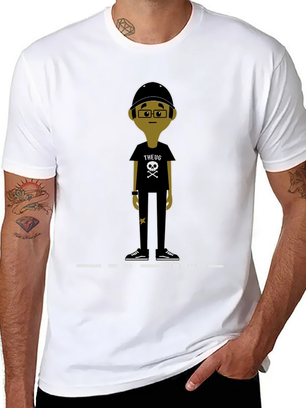 THEUG Character Graphic Tee - Cool Streetwear Style product image 7