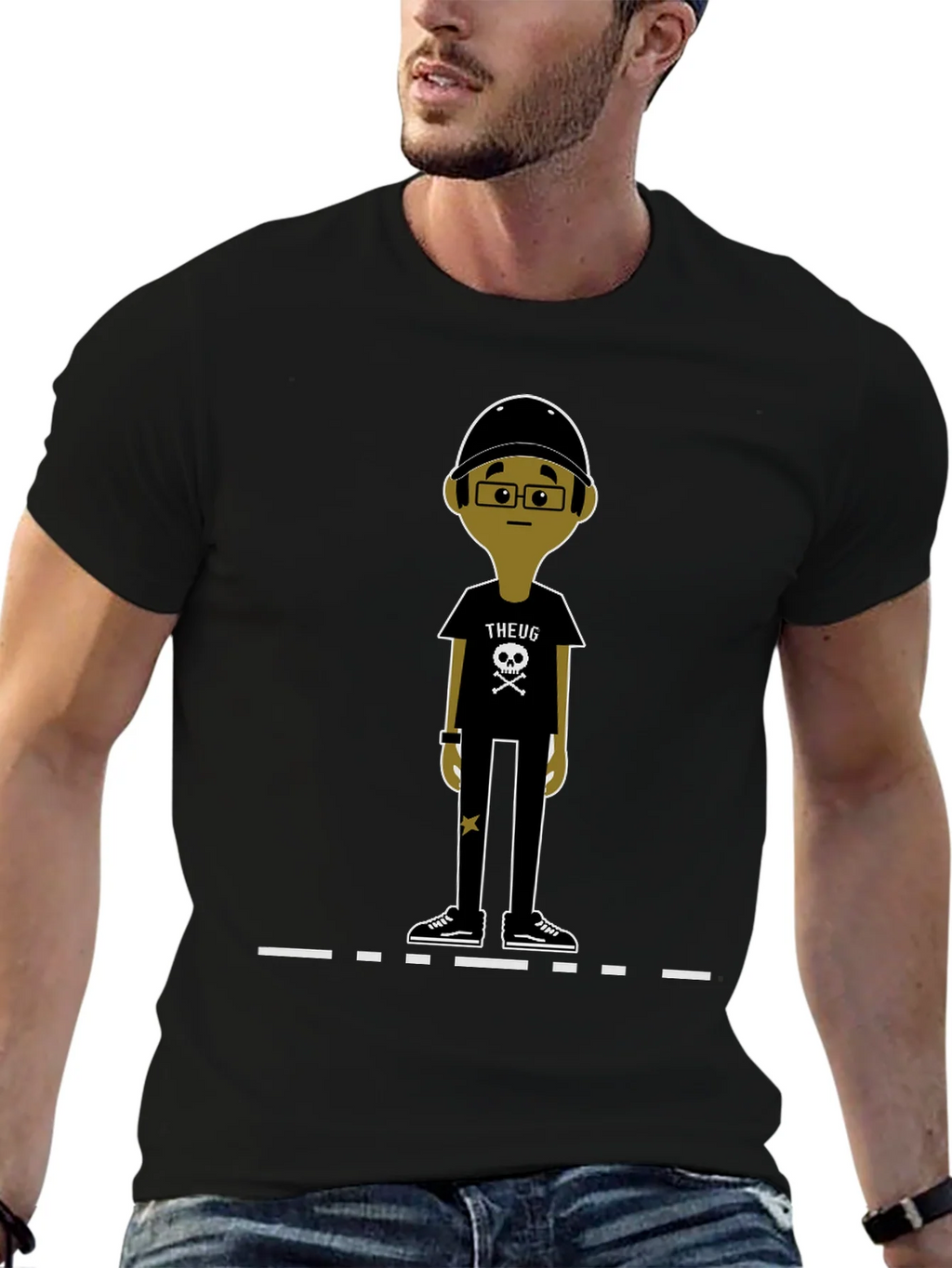 THEUG Character Graphic Tee - Cool Streetwear Style product image 6
