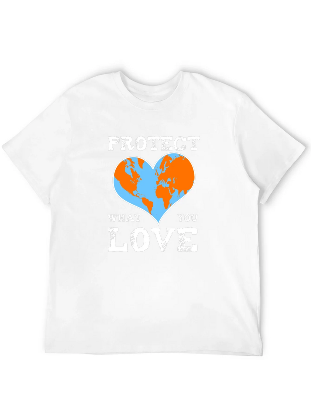 Protect What You Love Earth Heart T-Shirt product image 11